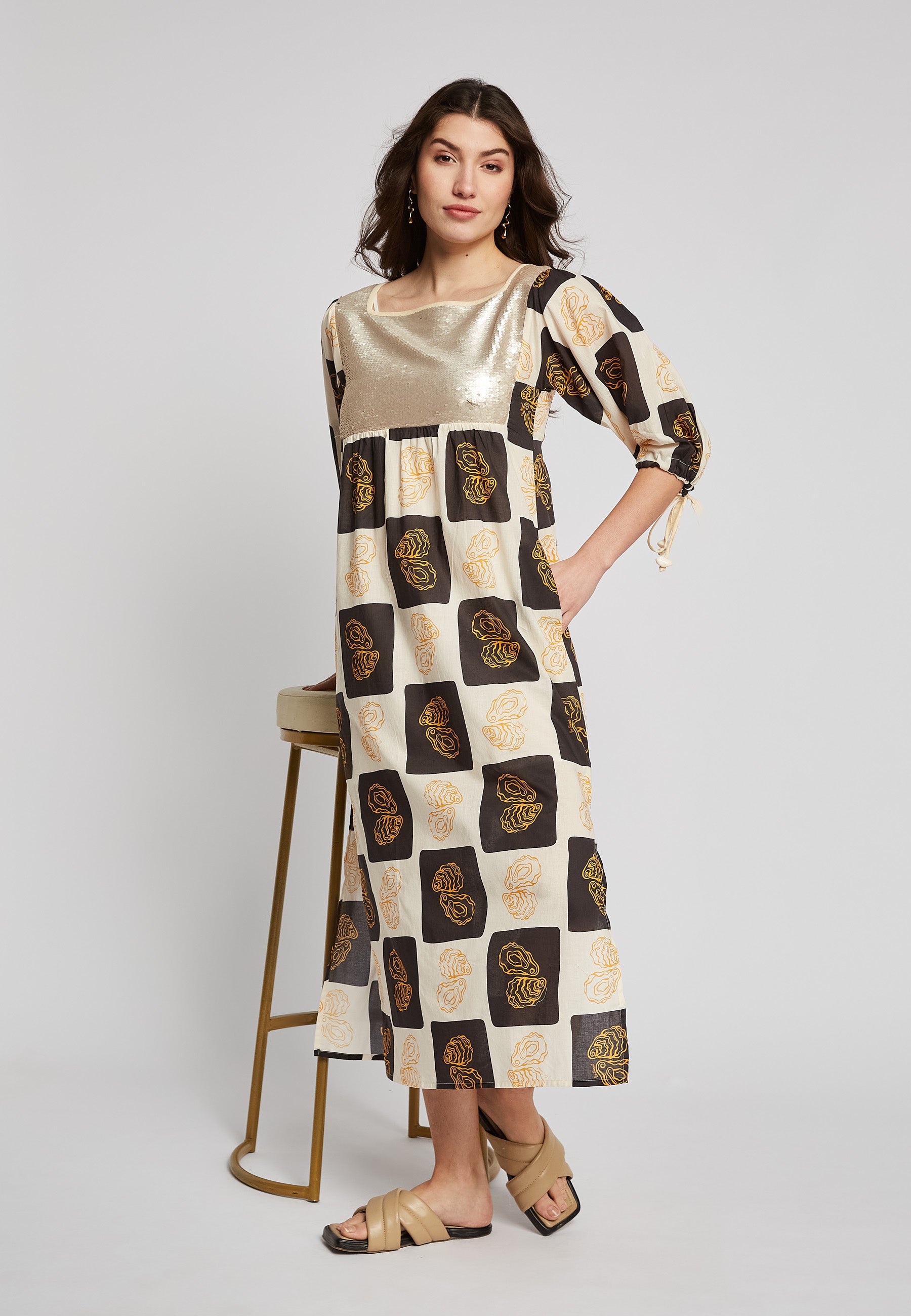 Vestido Mar Oyster