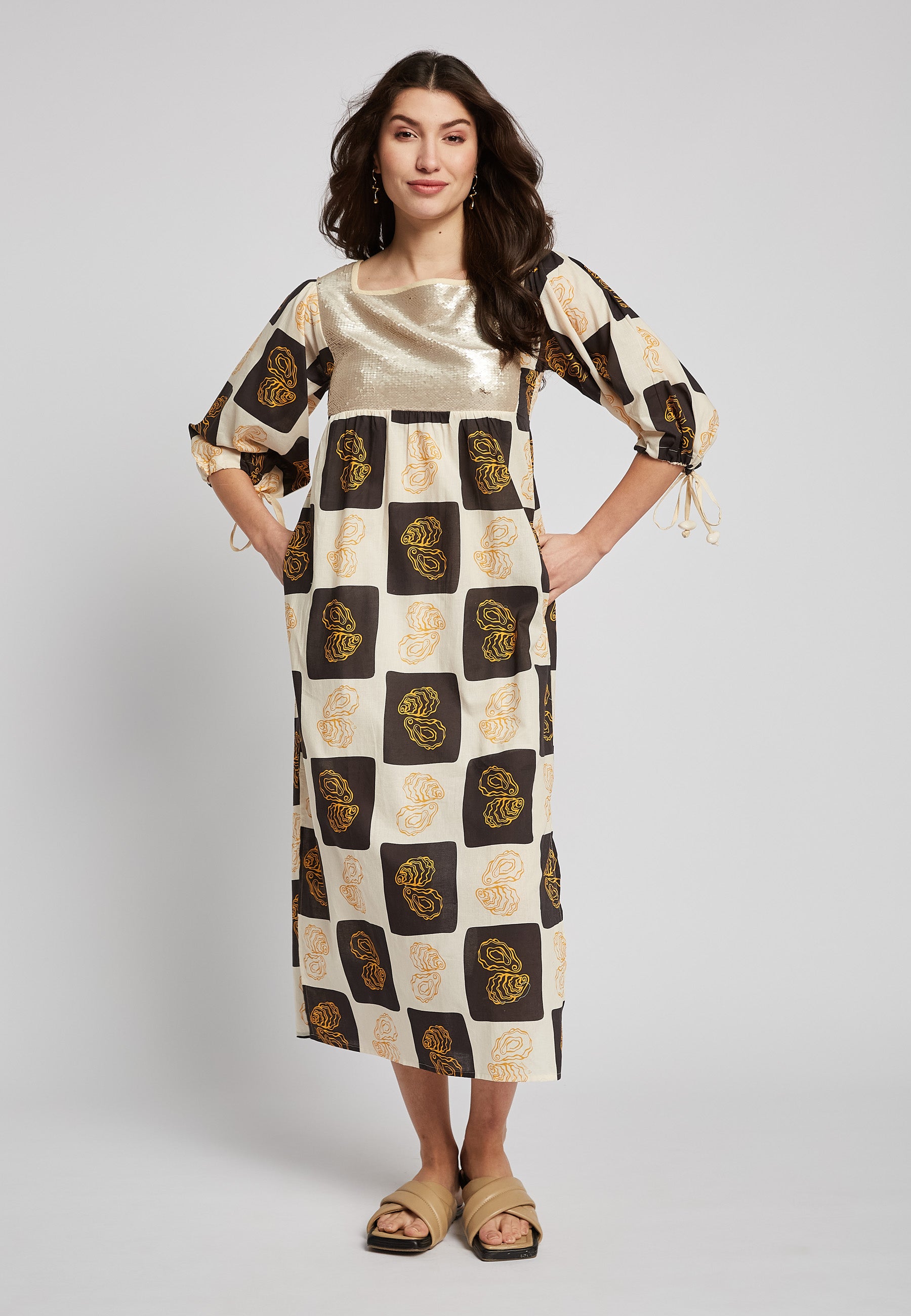 Vestido Mar Oyster