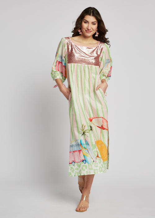 Vestido de viaje de marzo