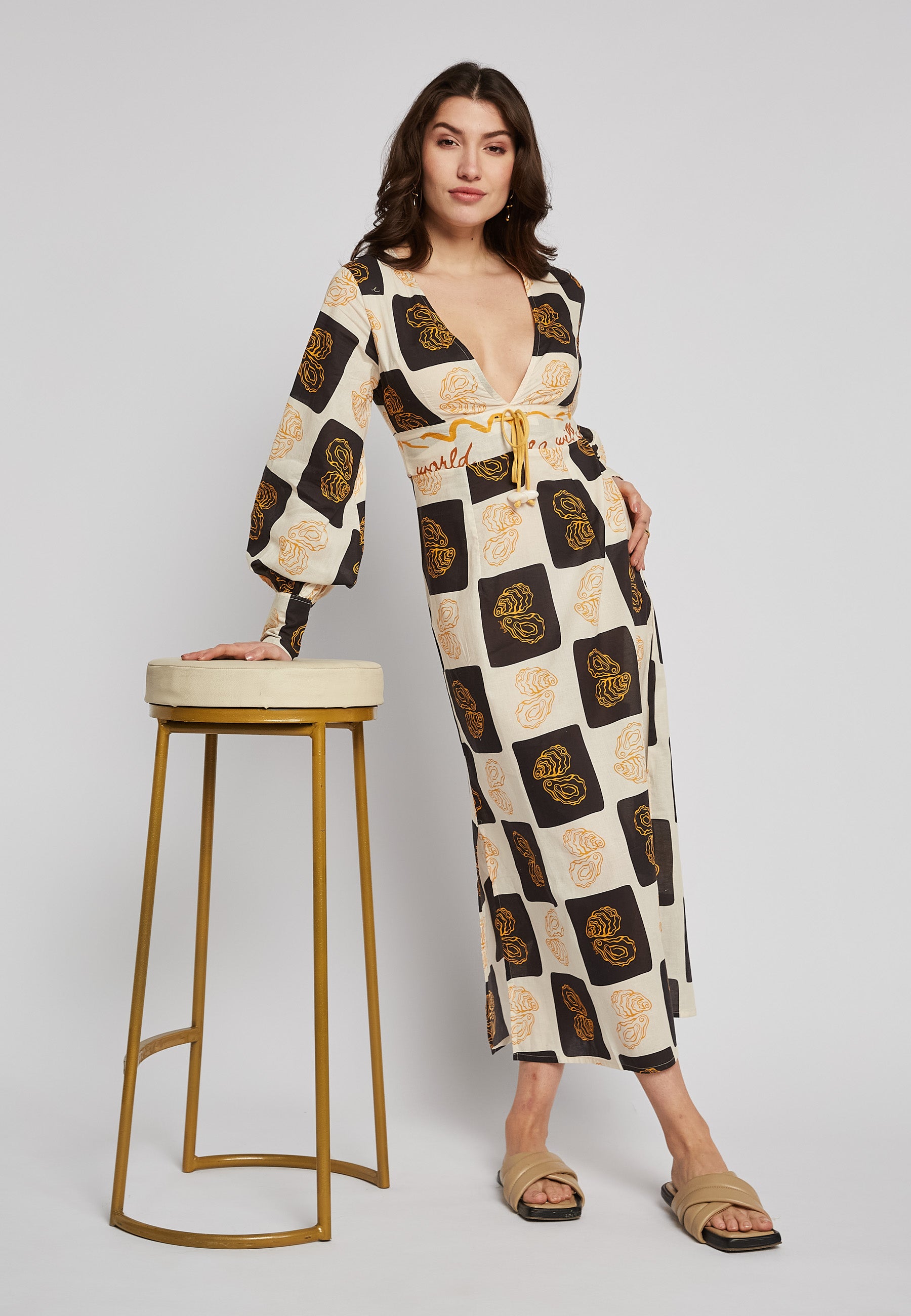 Vestido Mistral Oyster