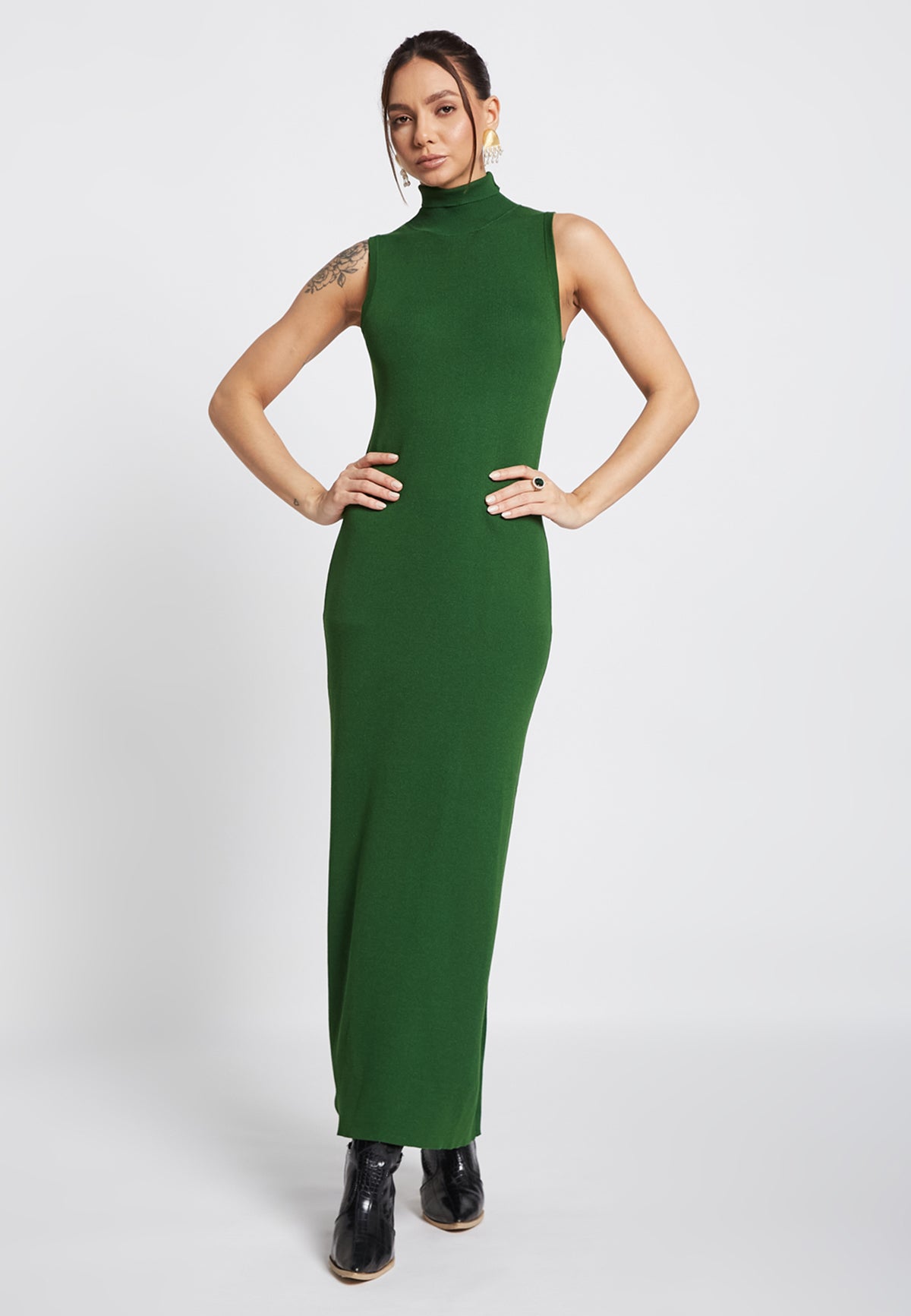 Robe verte Gigi