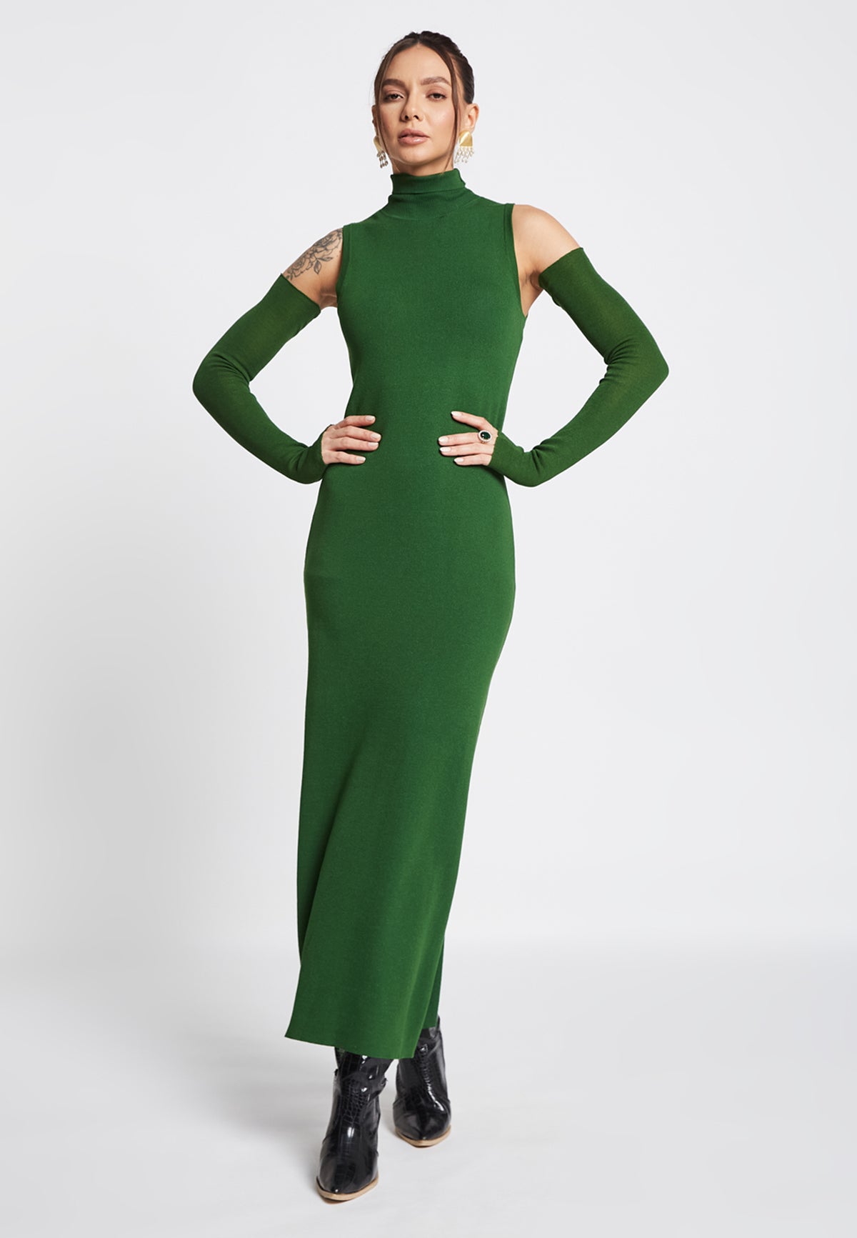 Robe verte Gigi