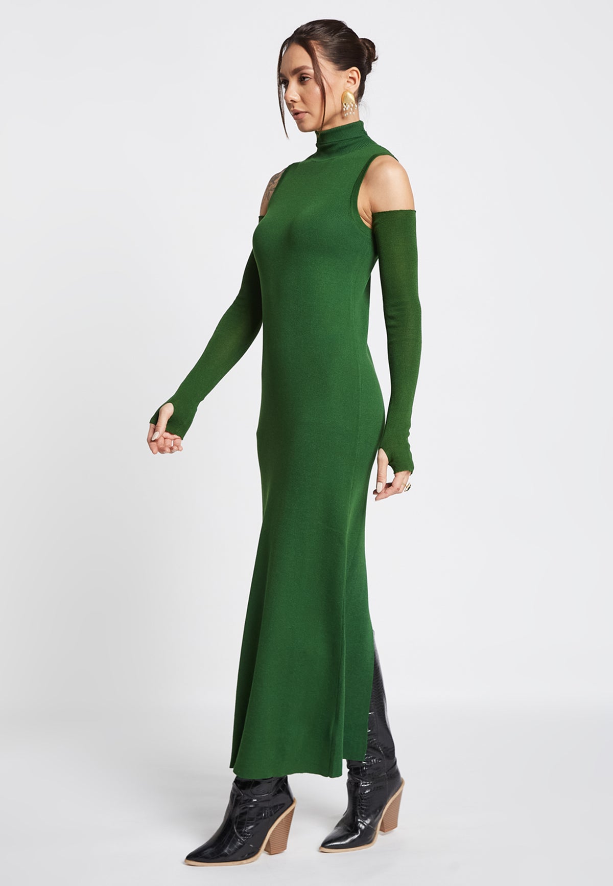 Robe verte Gigi