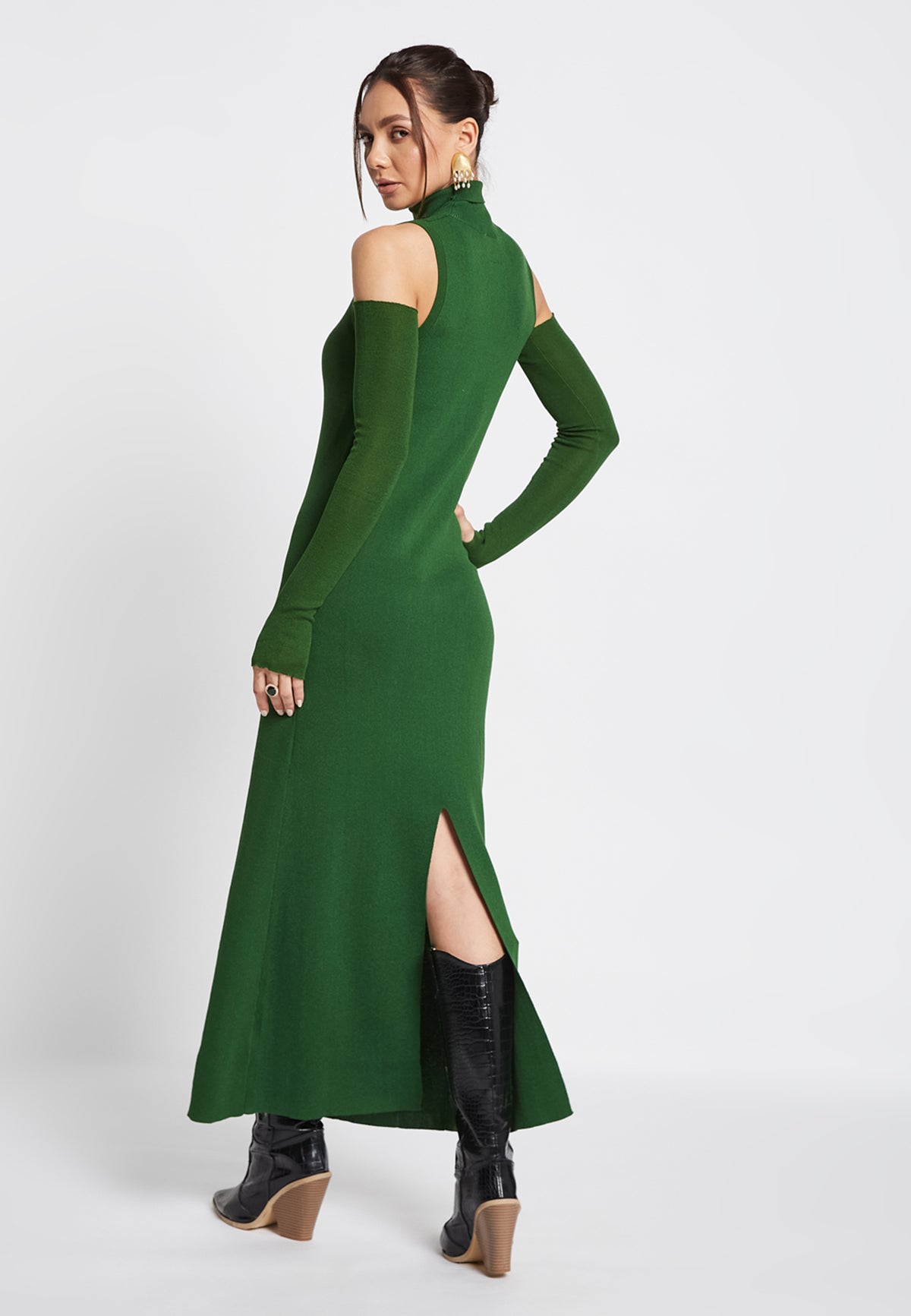 Vestido verde de Gigi