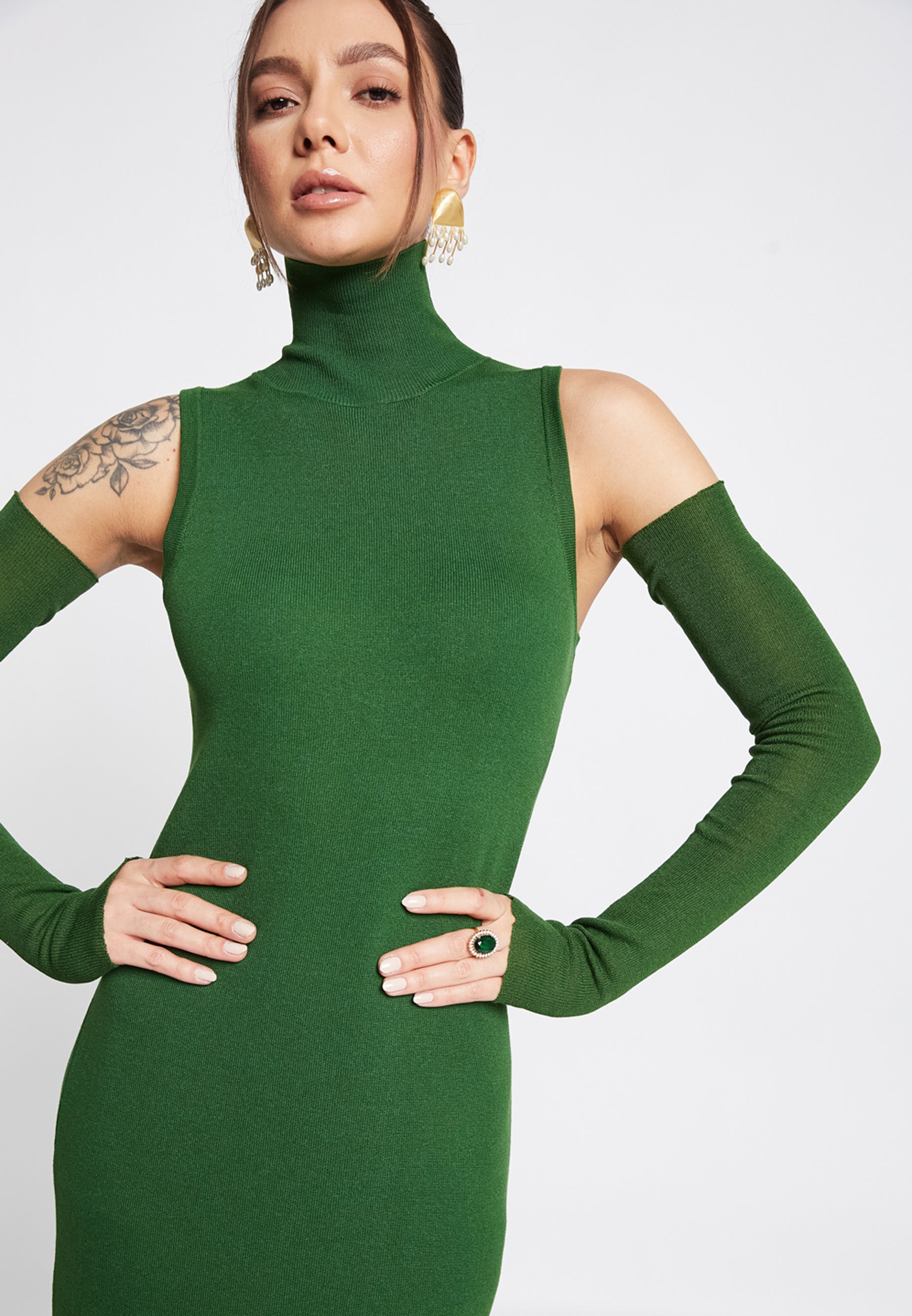 Gigi Green Dress