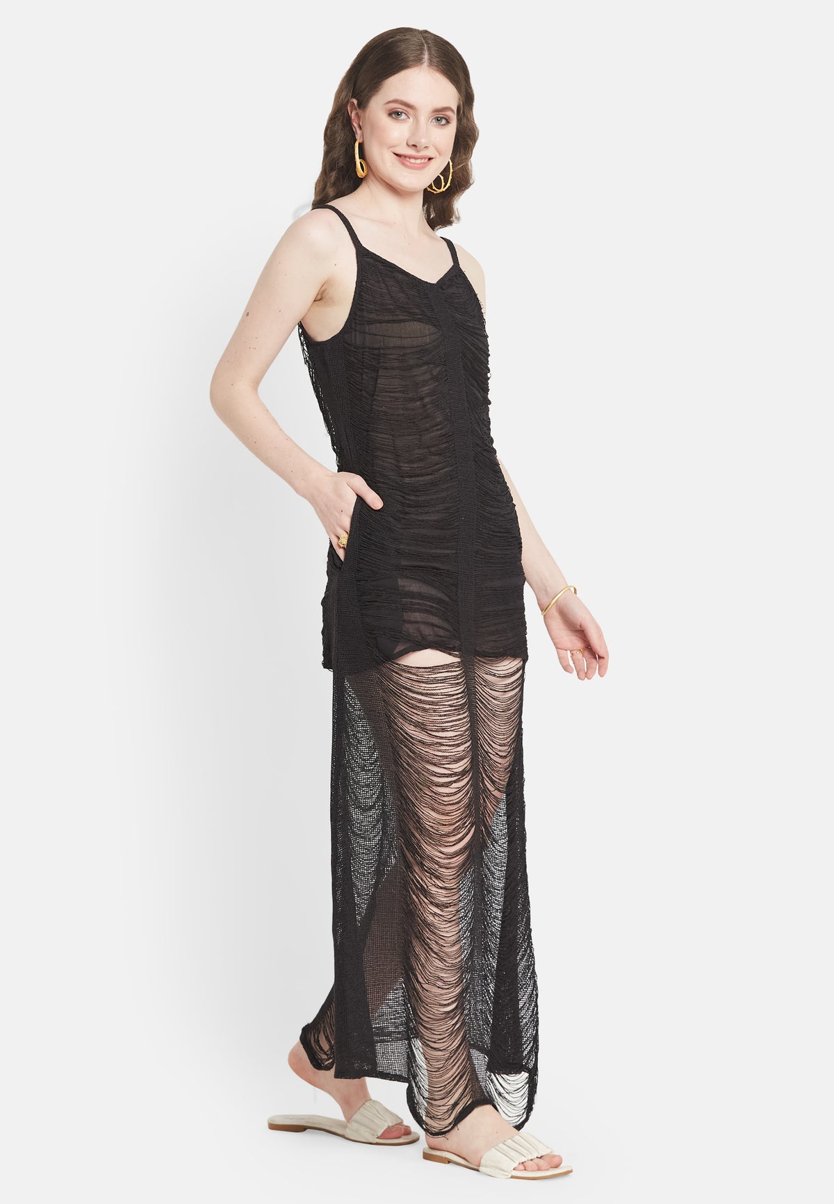 Glimmer Black Dress