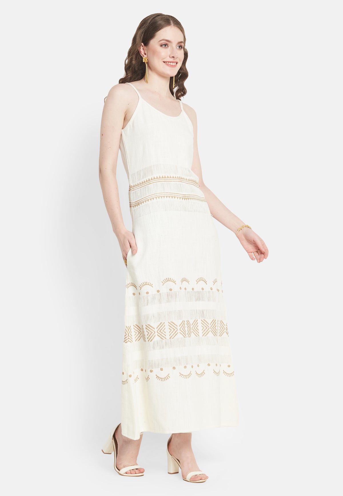 Iris White Dress