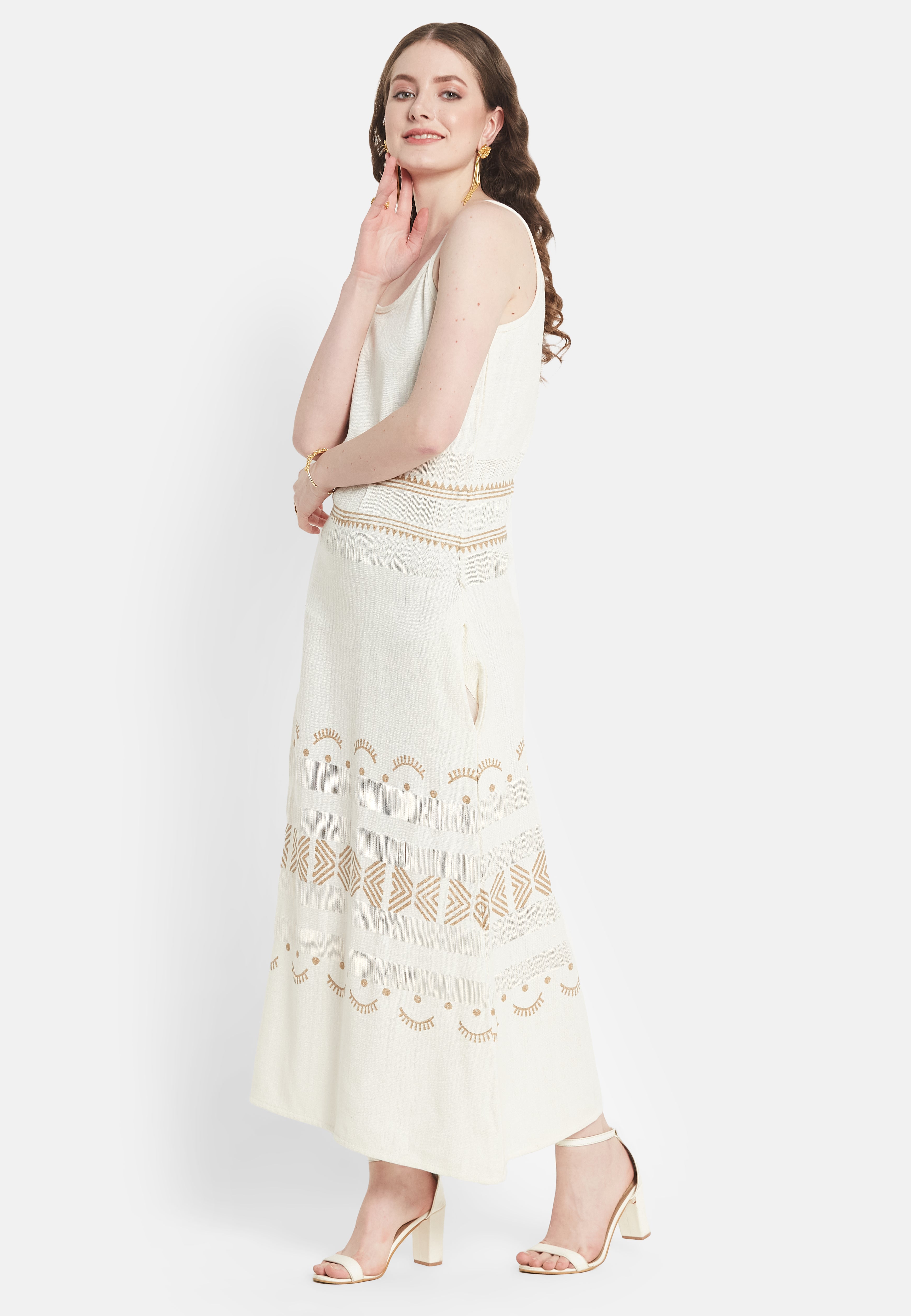 Iris White Dress