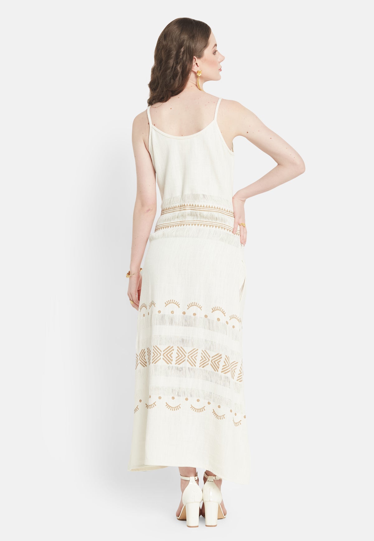 Iris White Dress