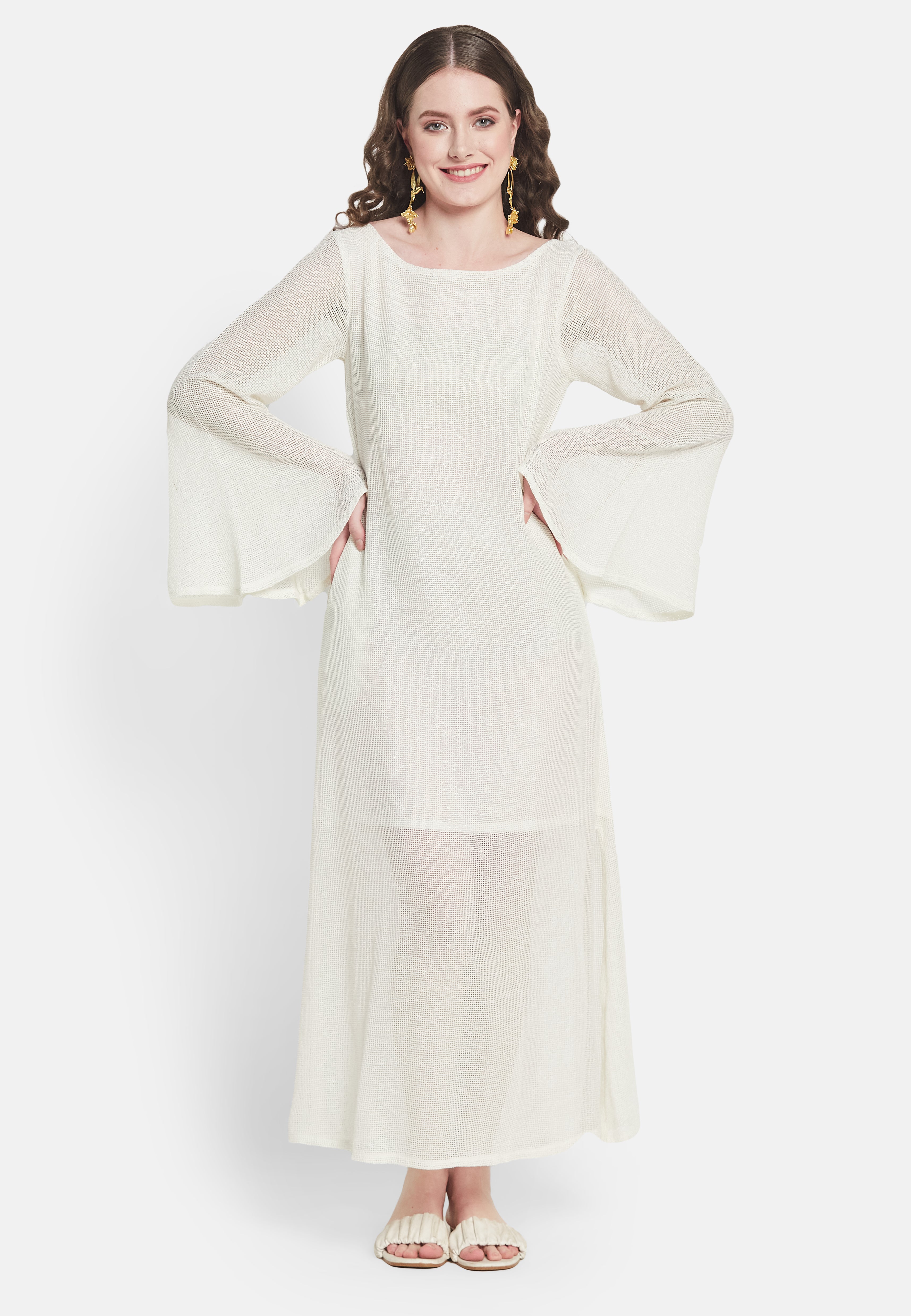 Cassia White Dress