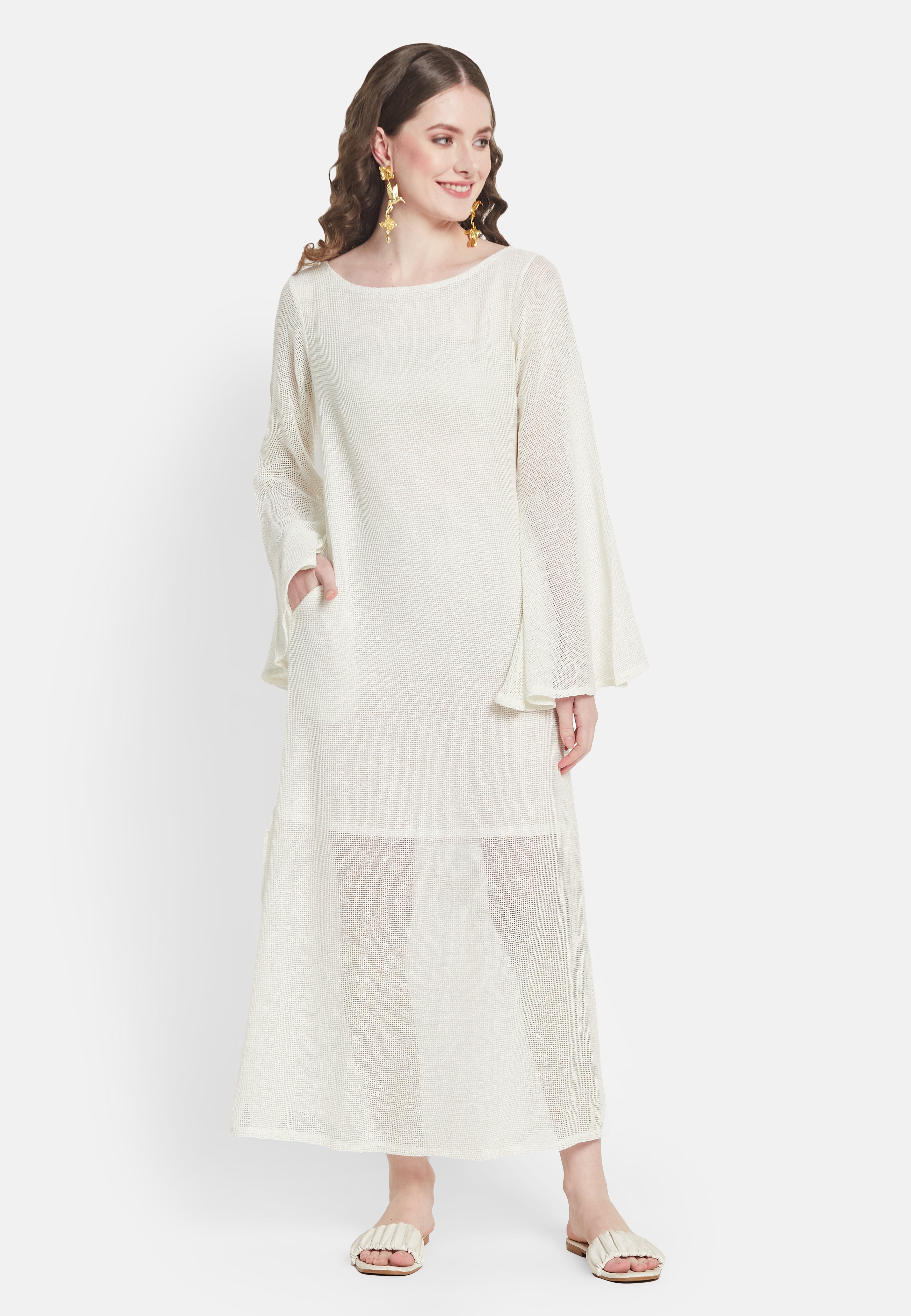 Cassia White Dress