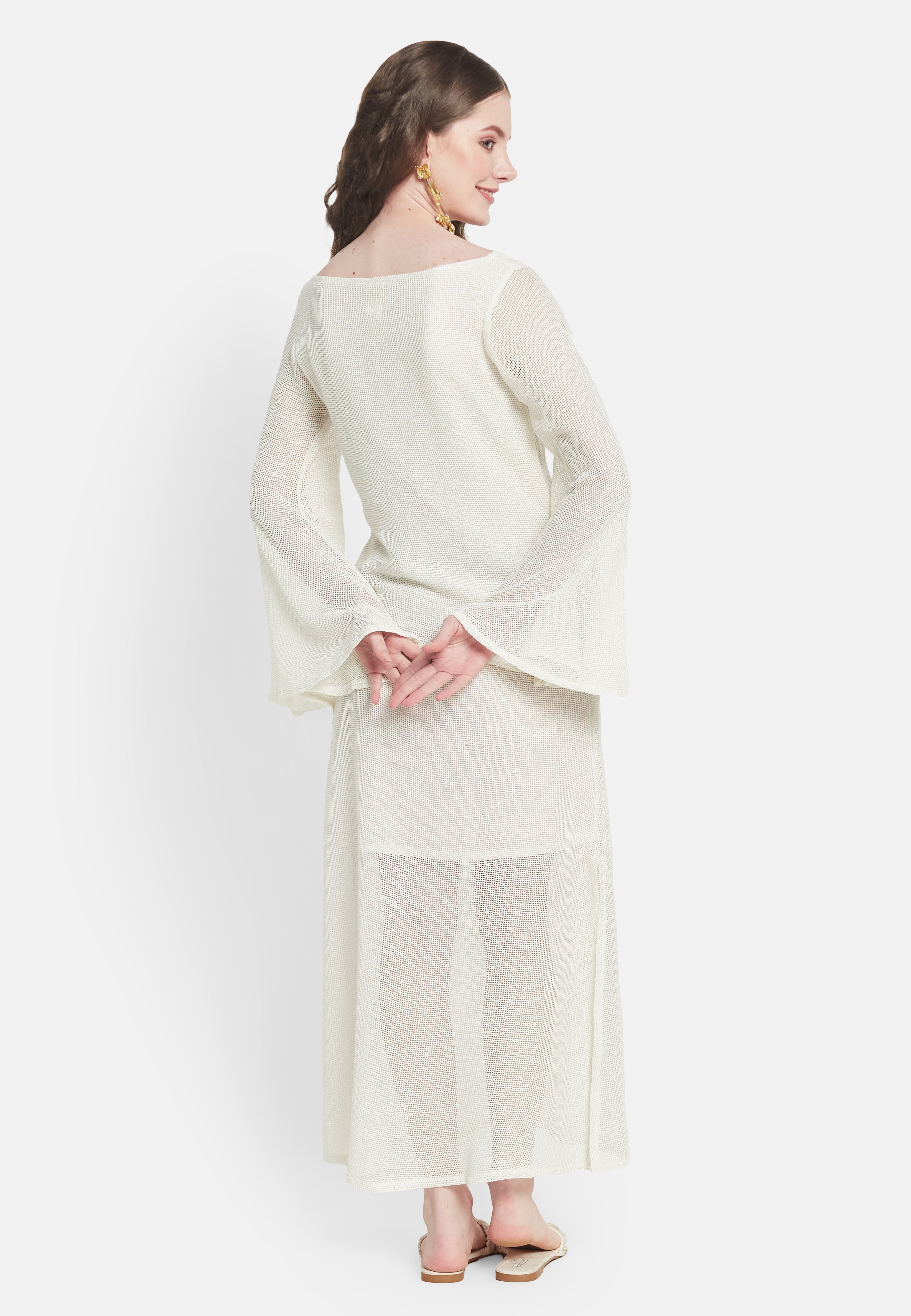 Cassia White Dress