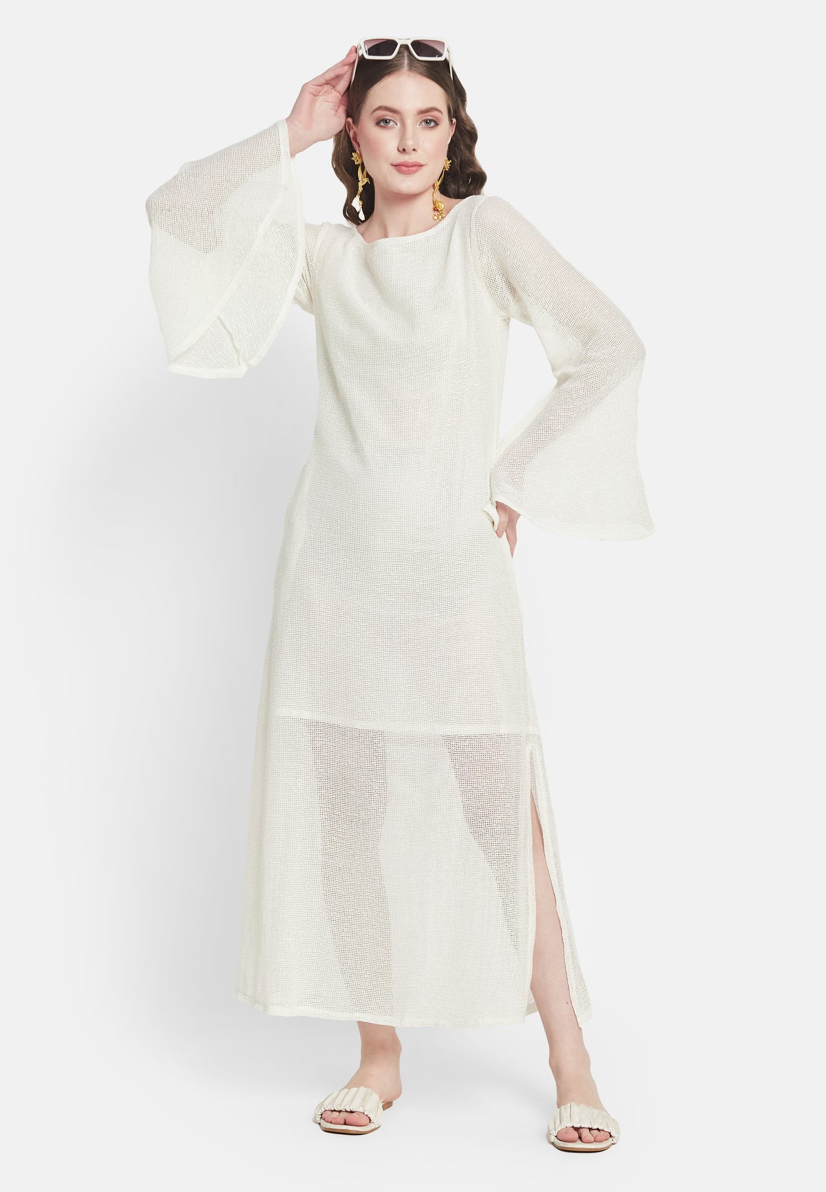 Cassia White Dress