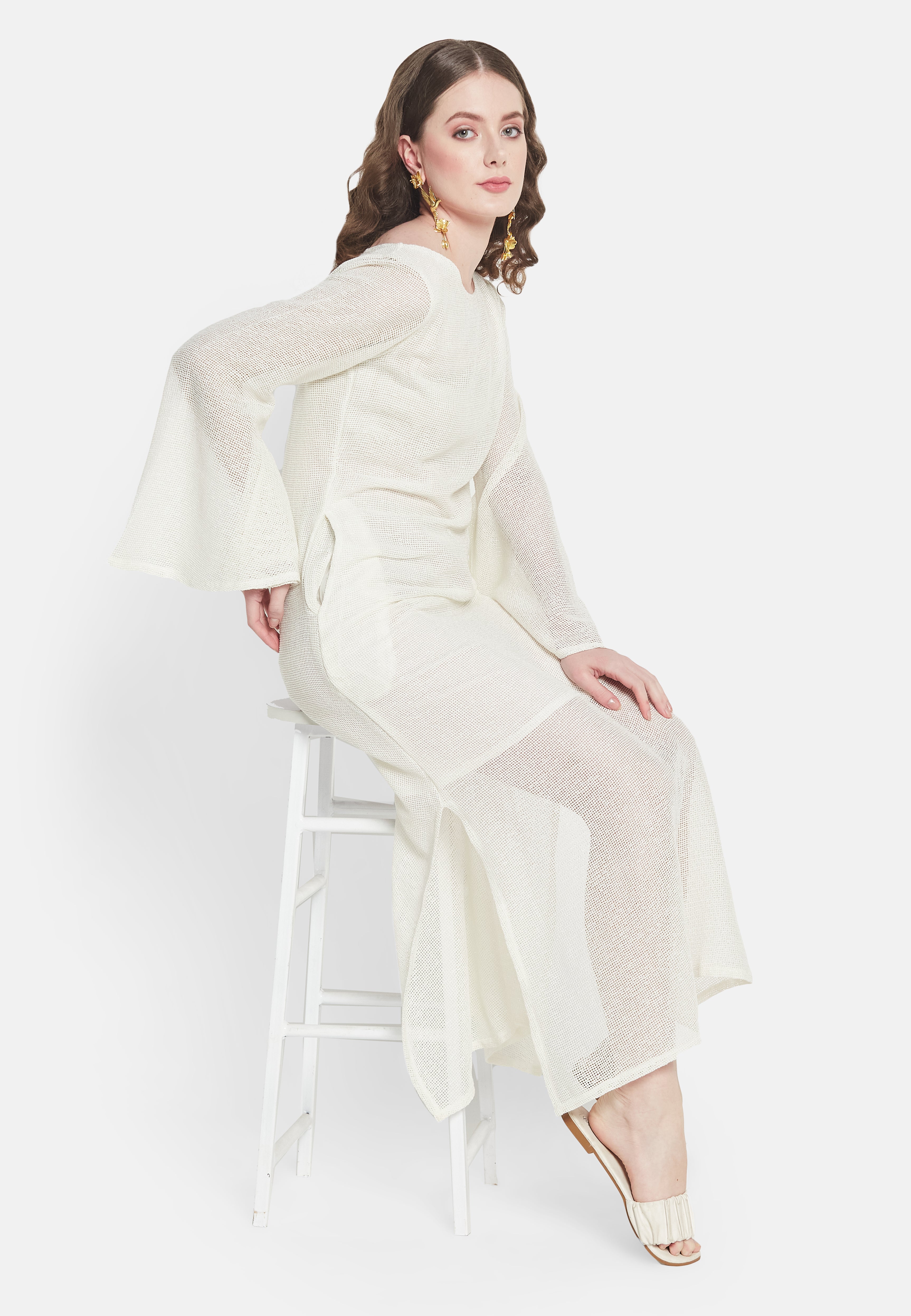 Cassia White Dress