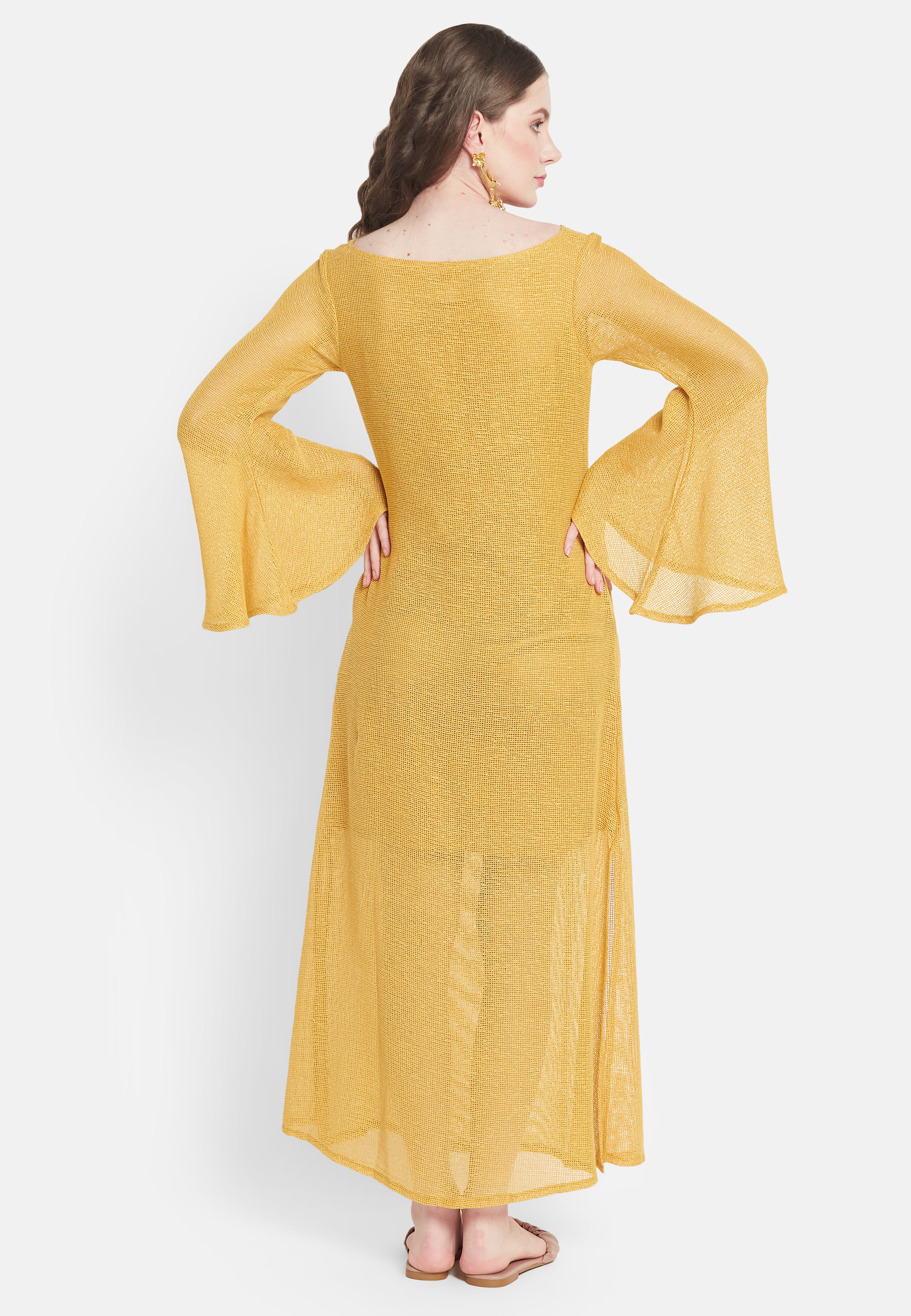 Cassia Mustard Dress