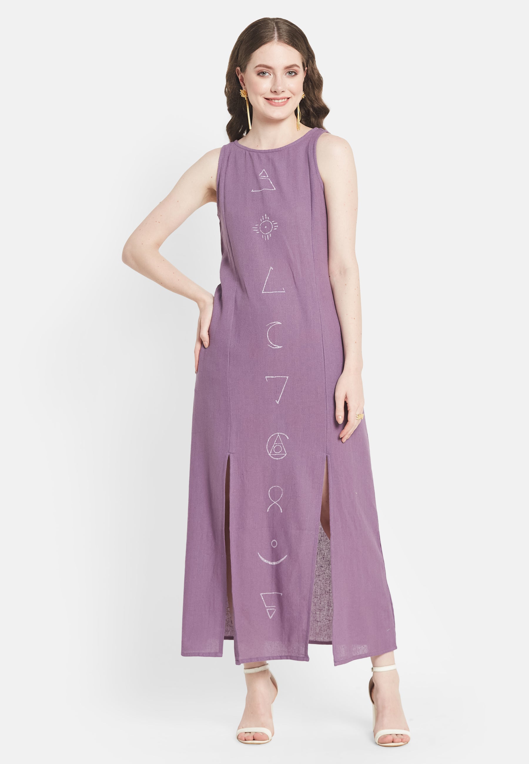 Elara Lavender Dress