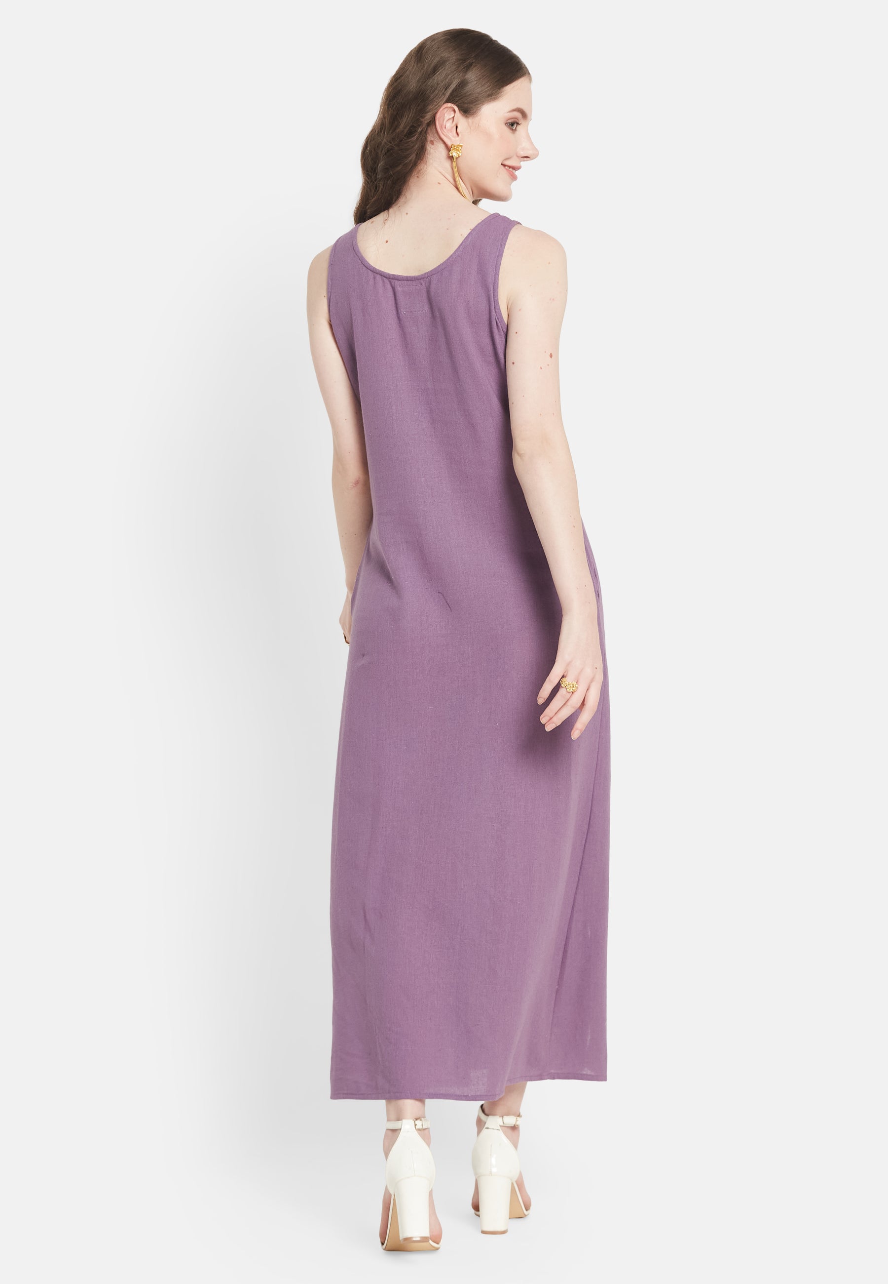 Elara Lavender Dress