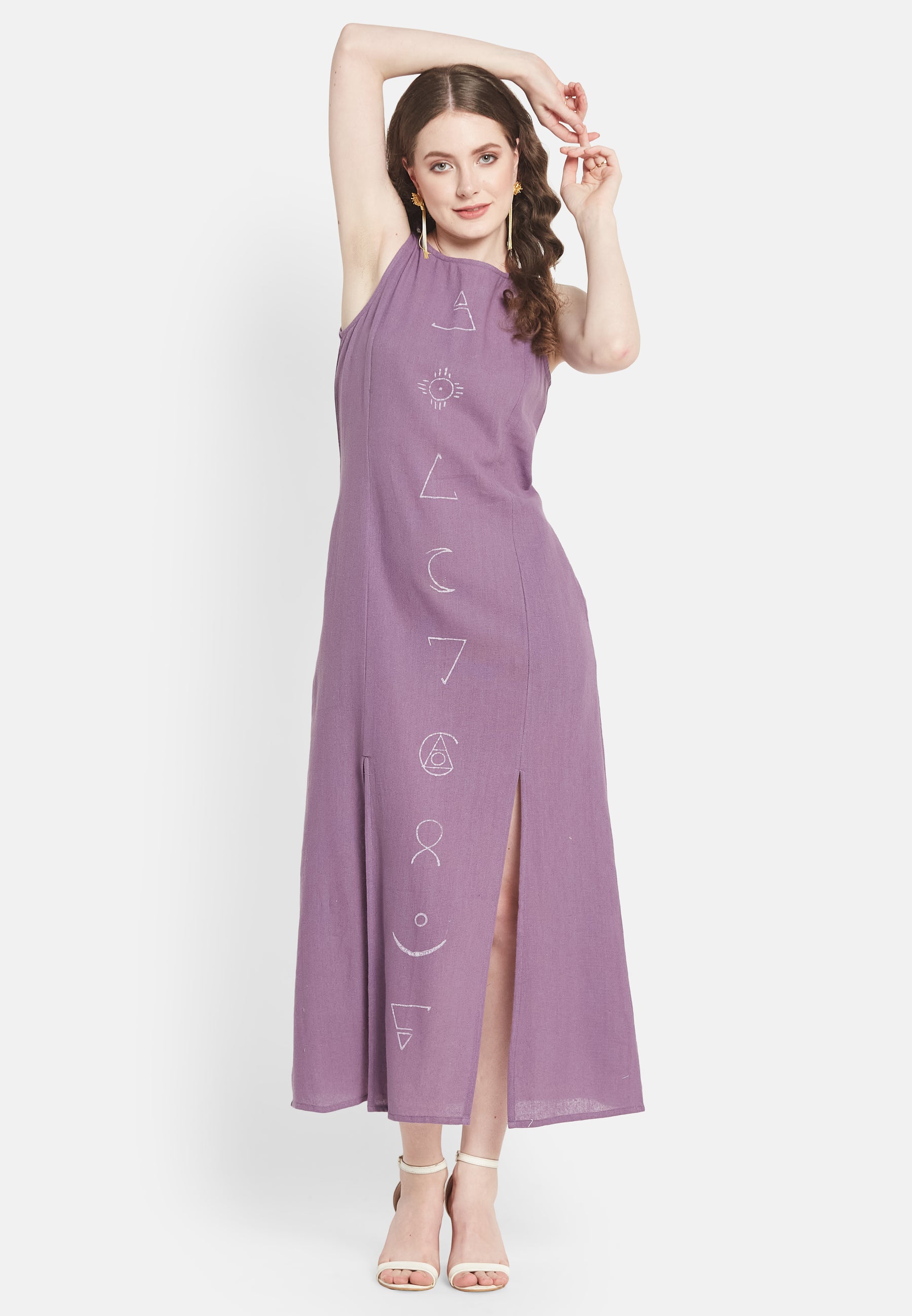 Elara Lavender Dress