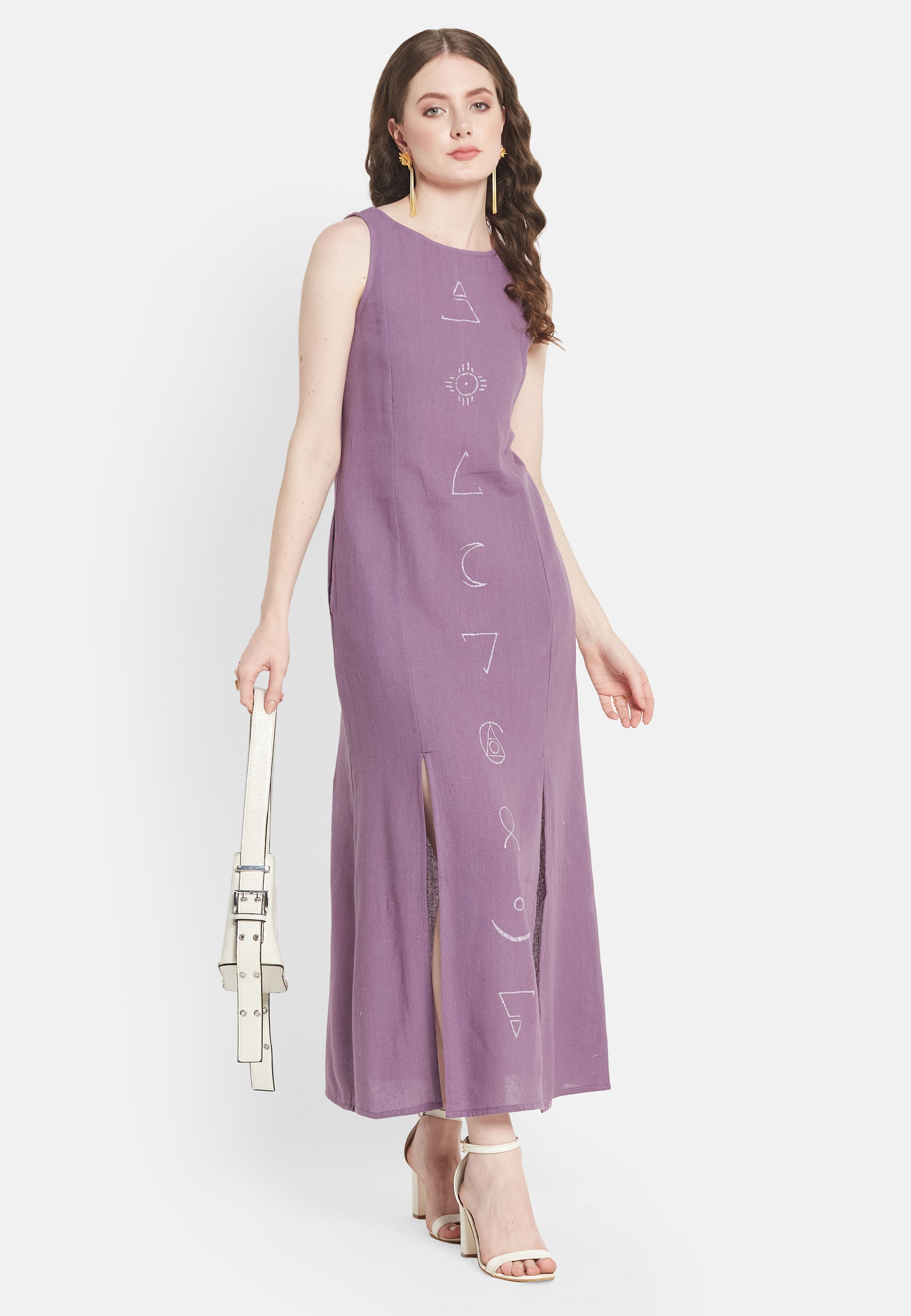 Elara Lavender Dress