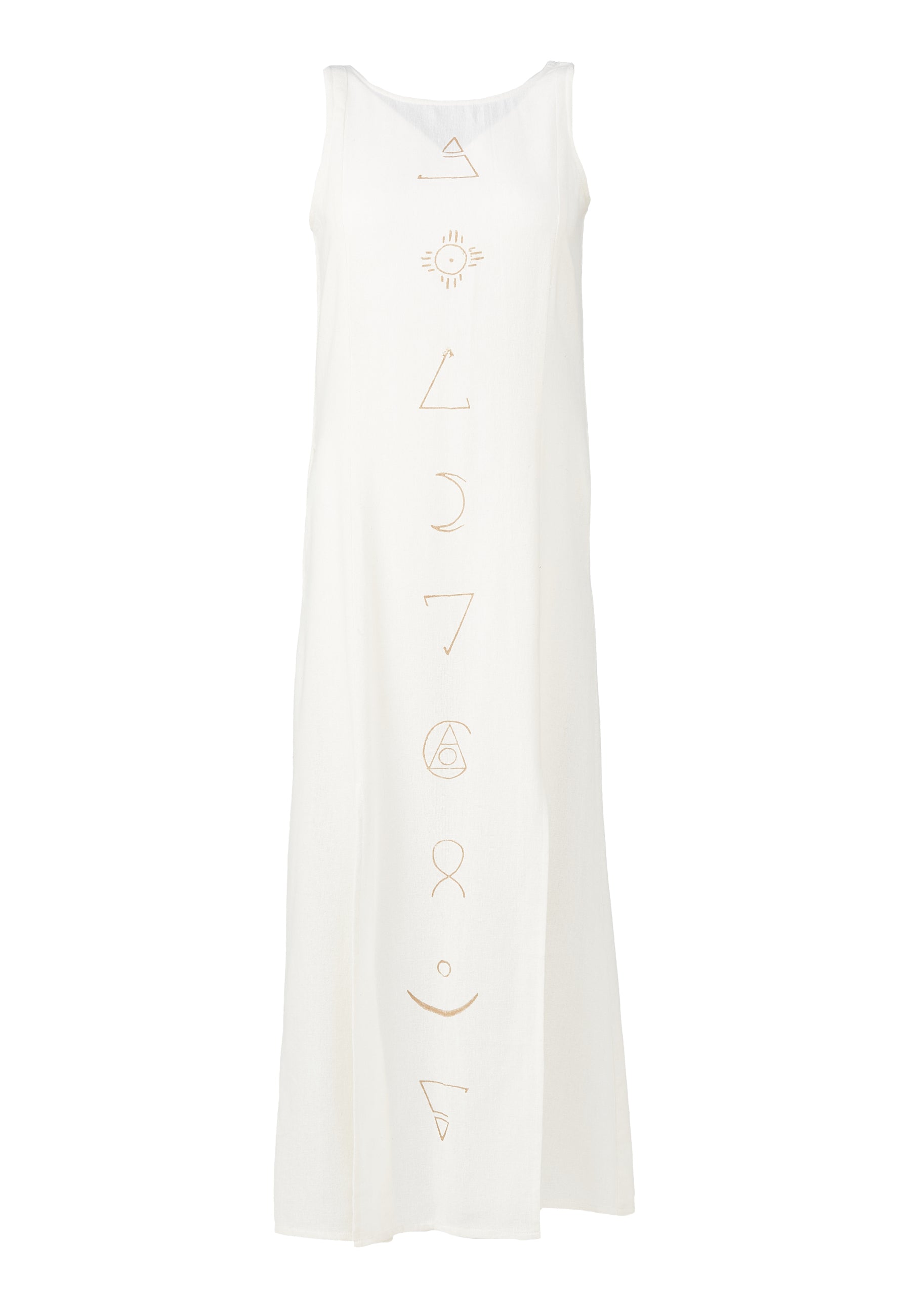 Elara White Dress