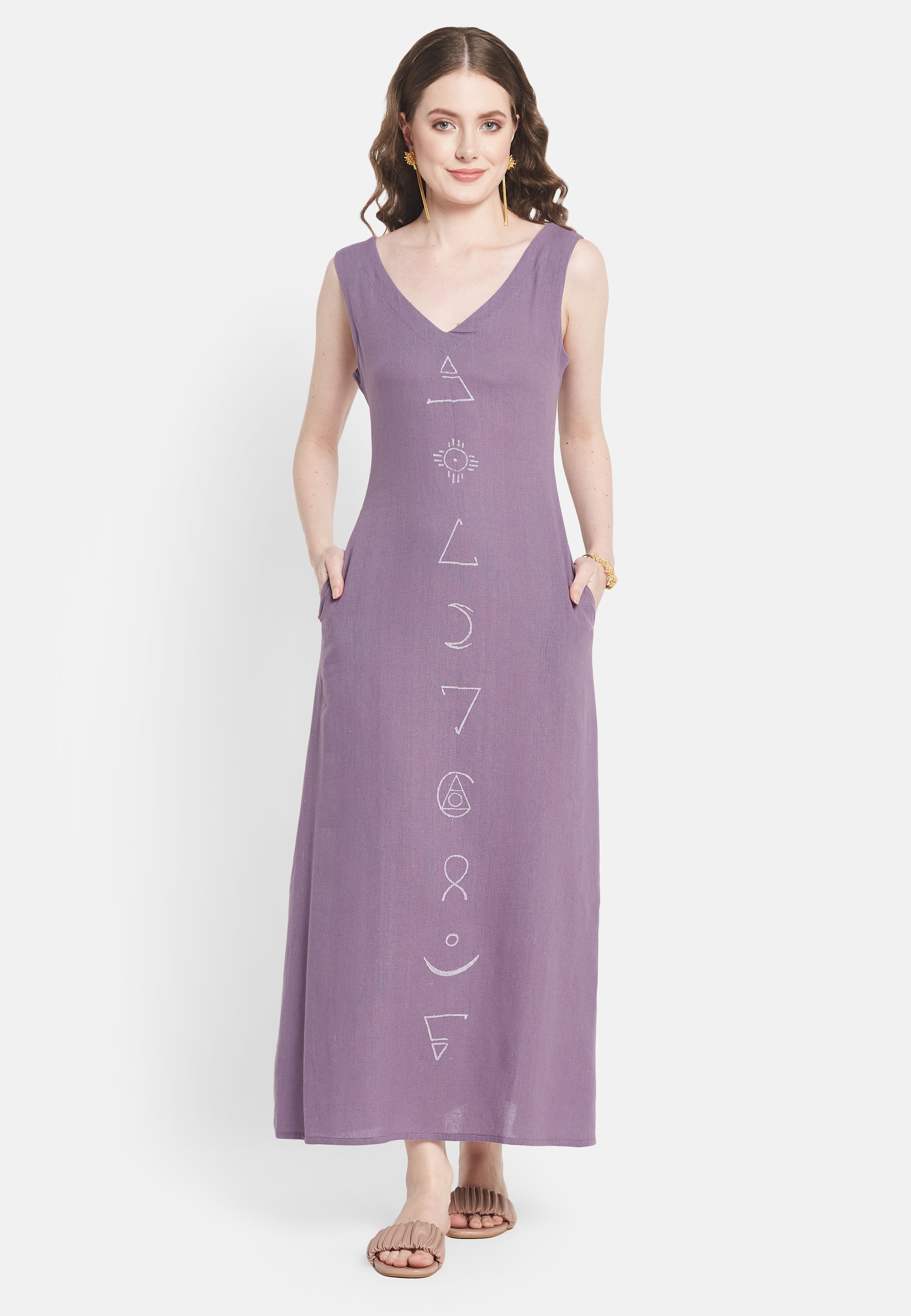 Iliana Lavender Dress