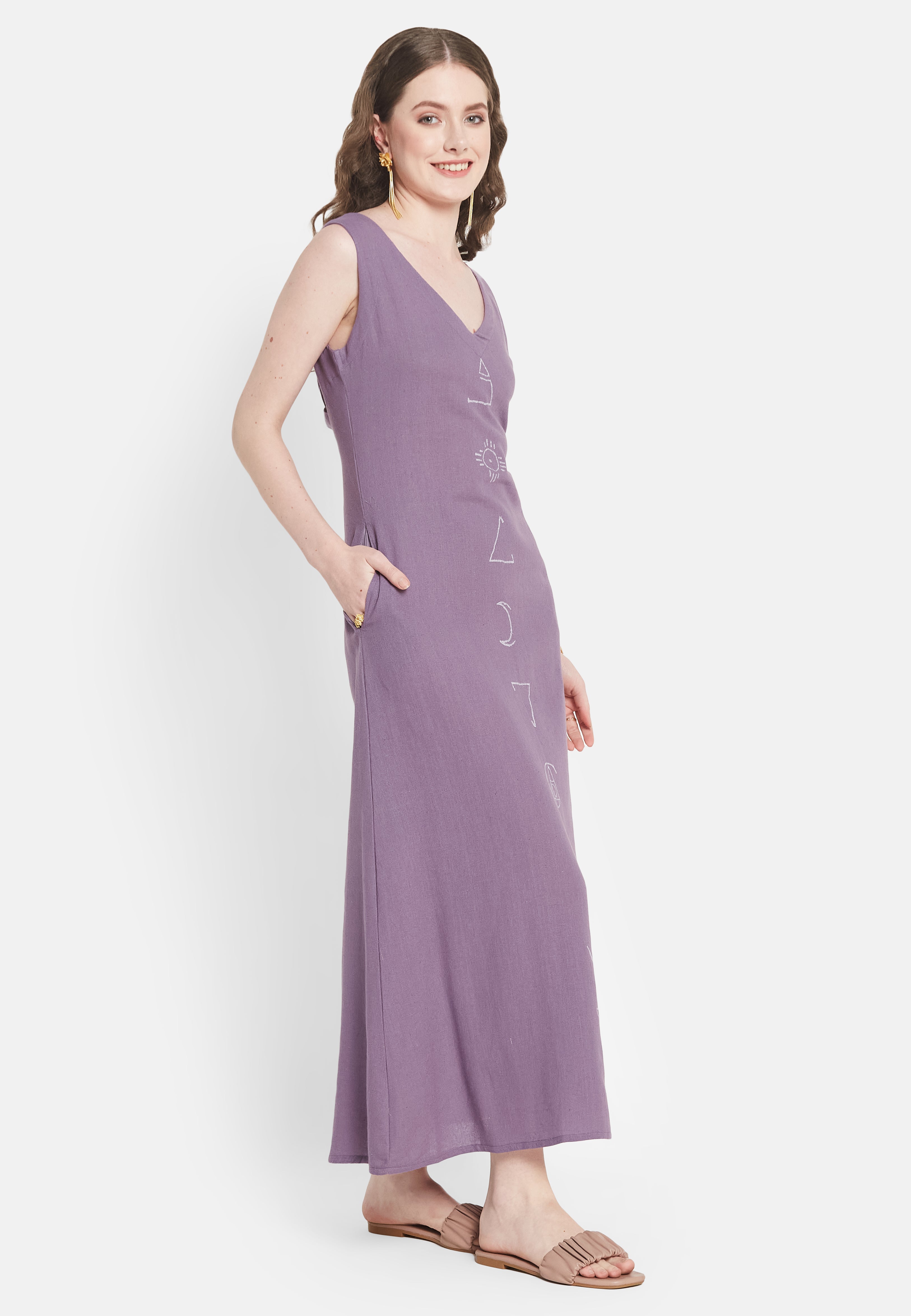 Iliana Lavender Dress