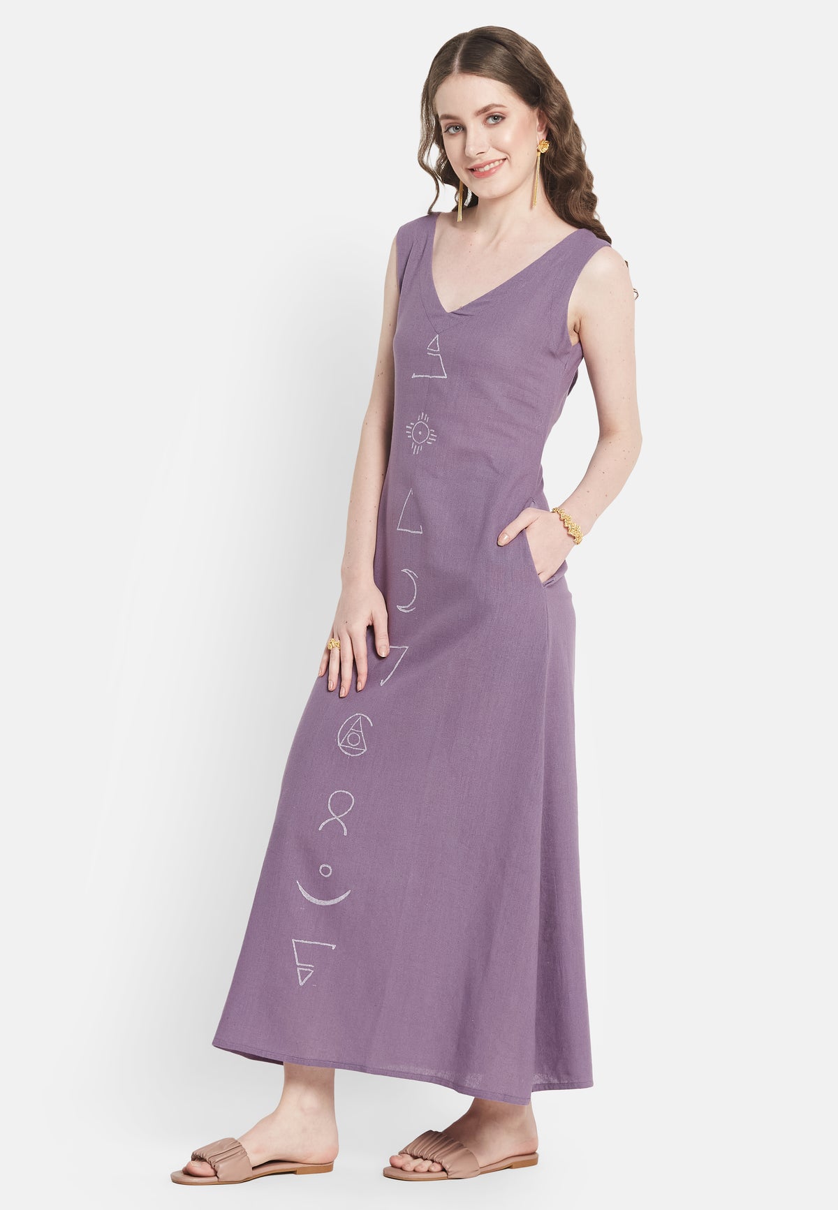 Iliana Lavender Dress