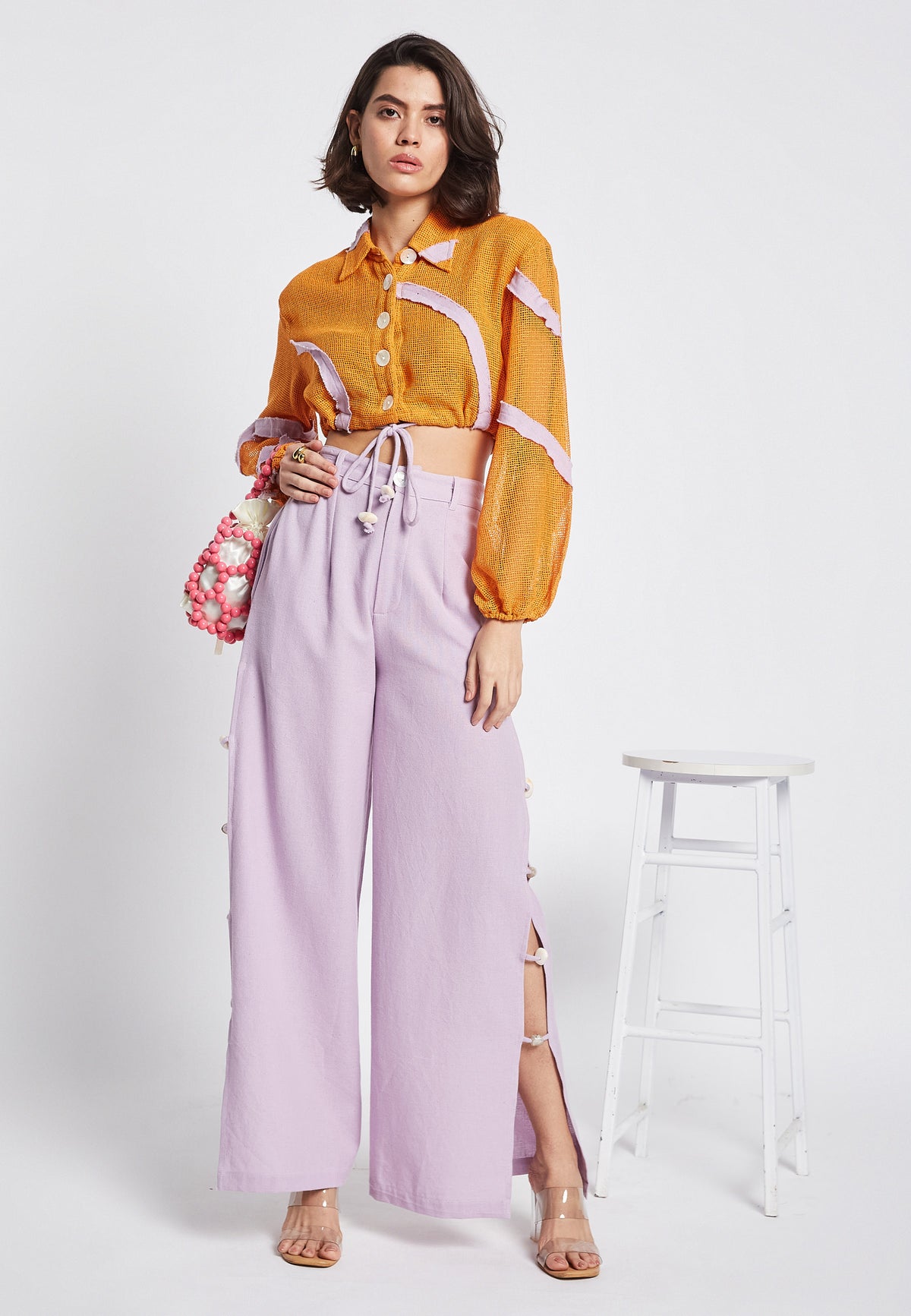 Zitrusviolette hose