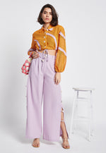 Load image into Gallery viewer, Citrus Violet Trousers
