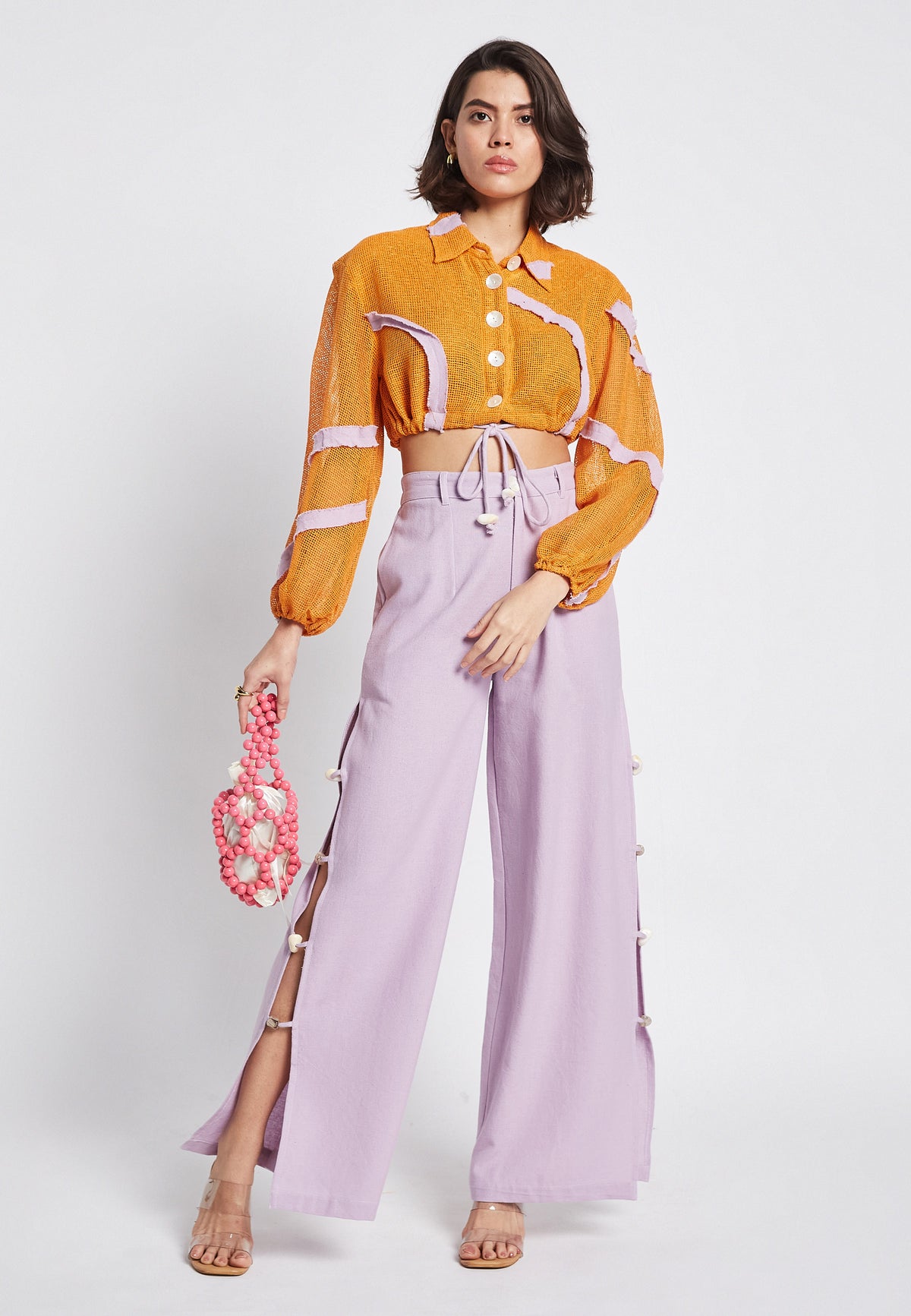 Zitrusviolette hose