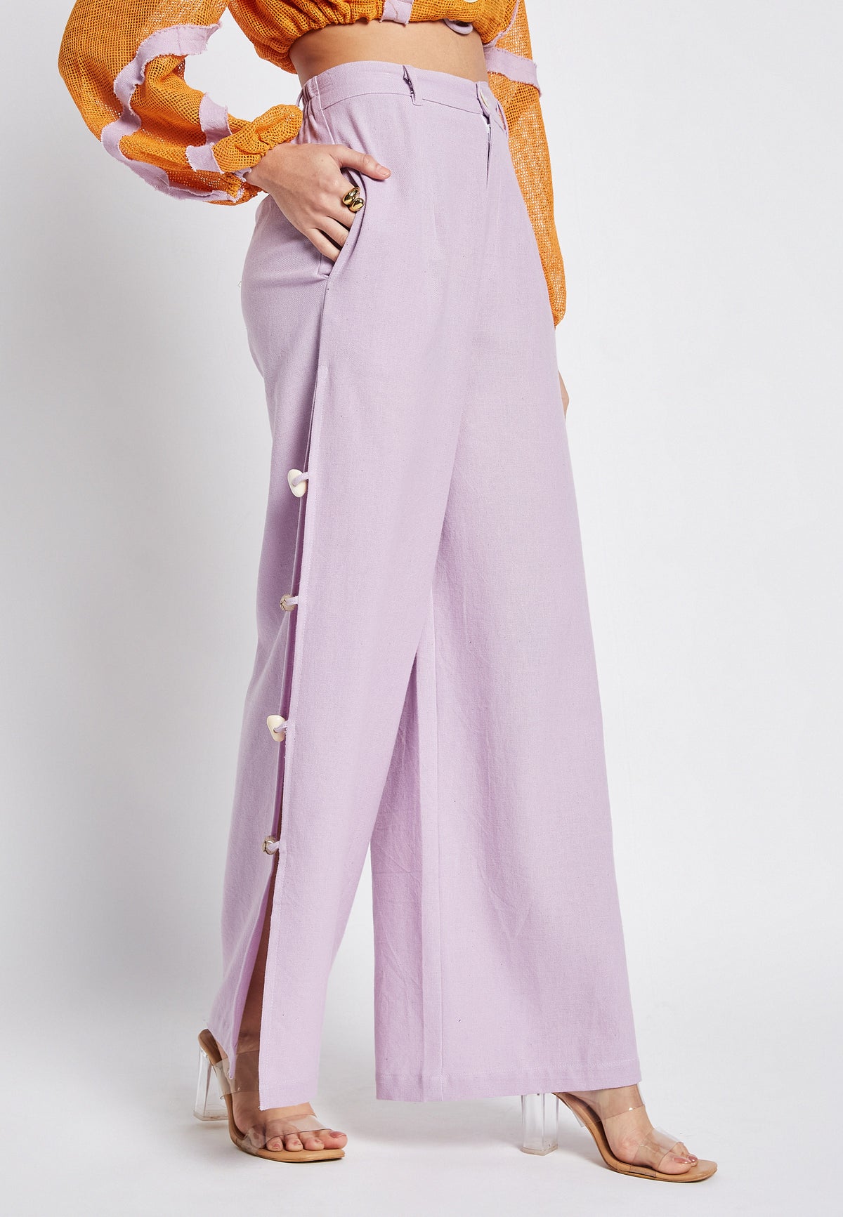 Zitrusviolette hose