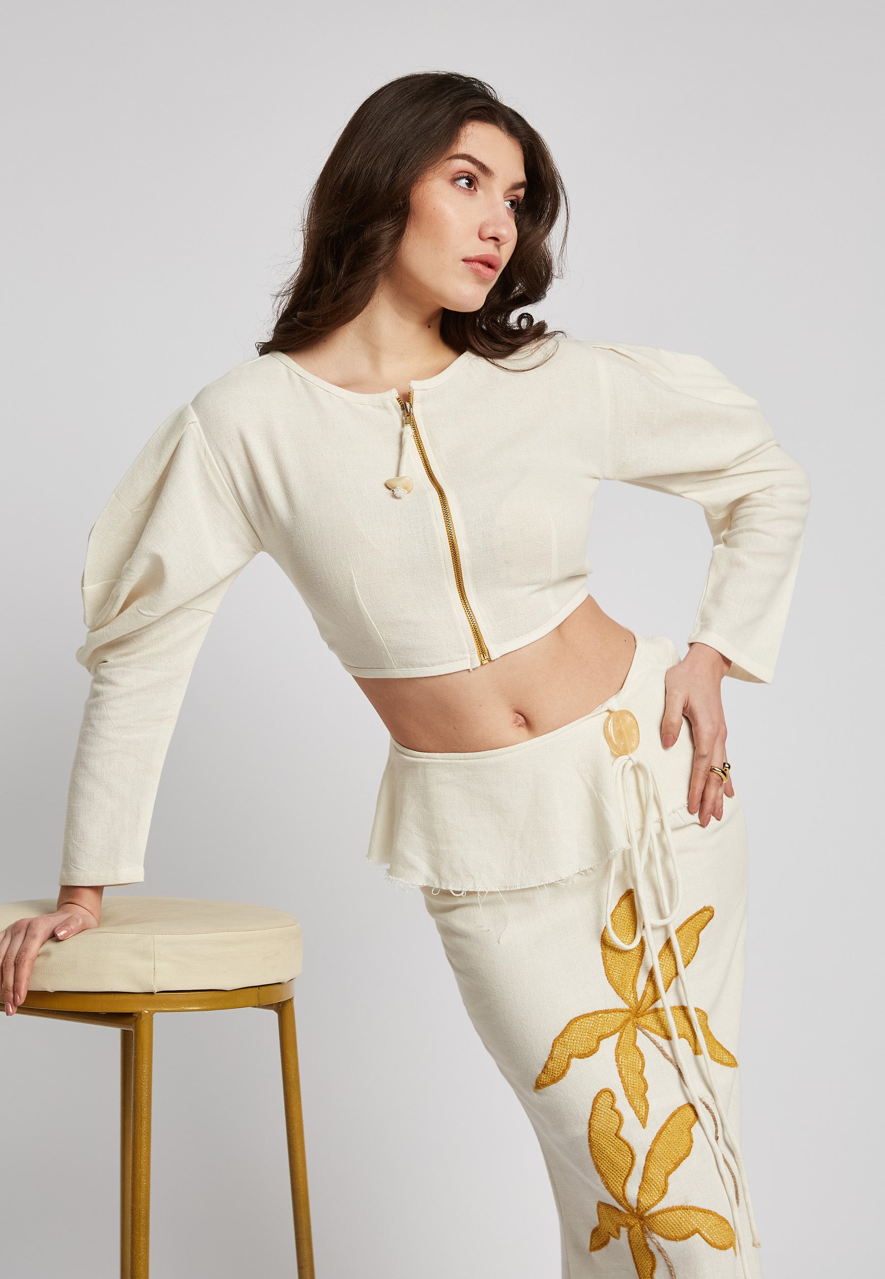 Tapa blanca cítrica