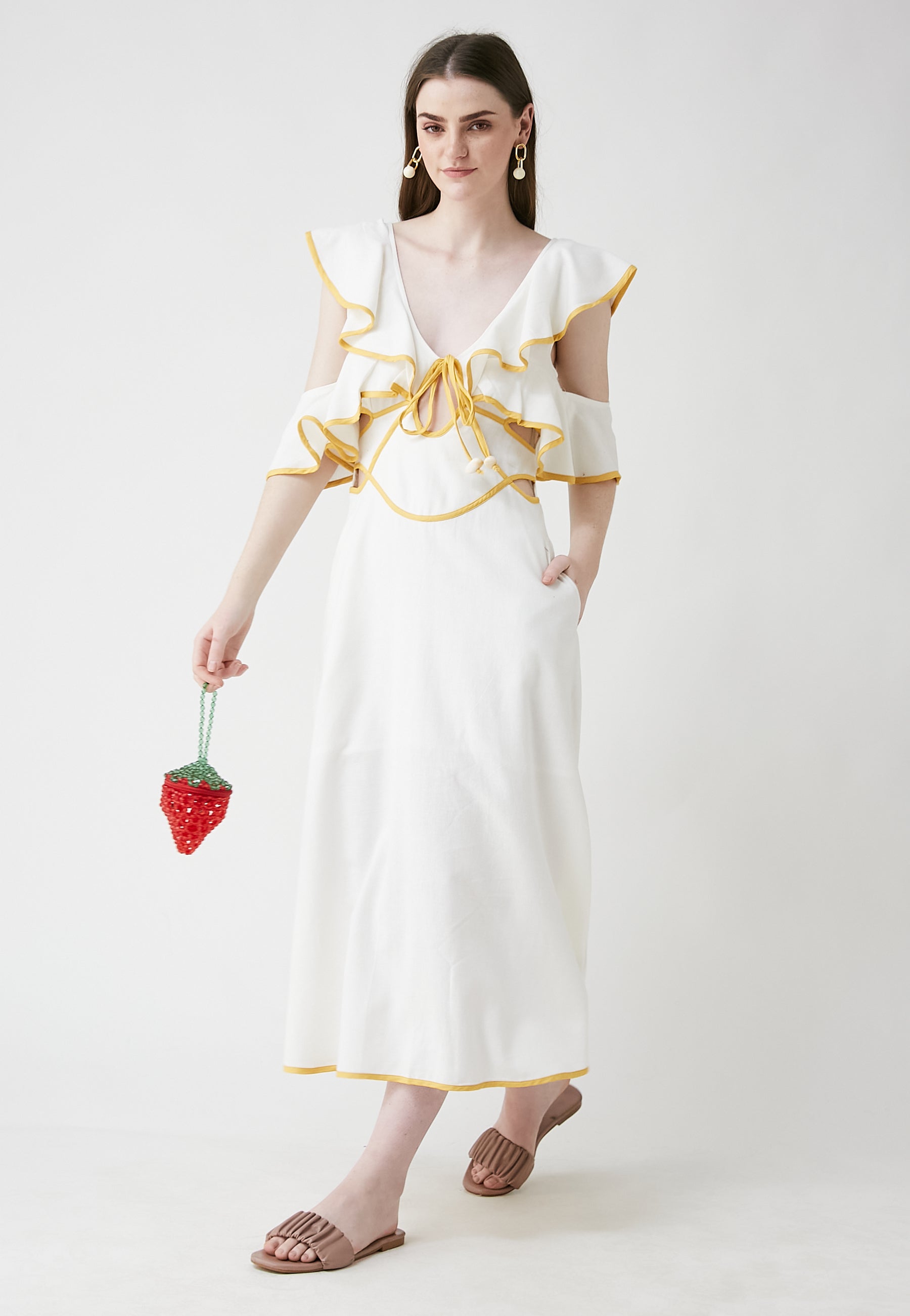 Vestido blanco Oasis