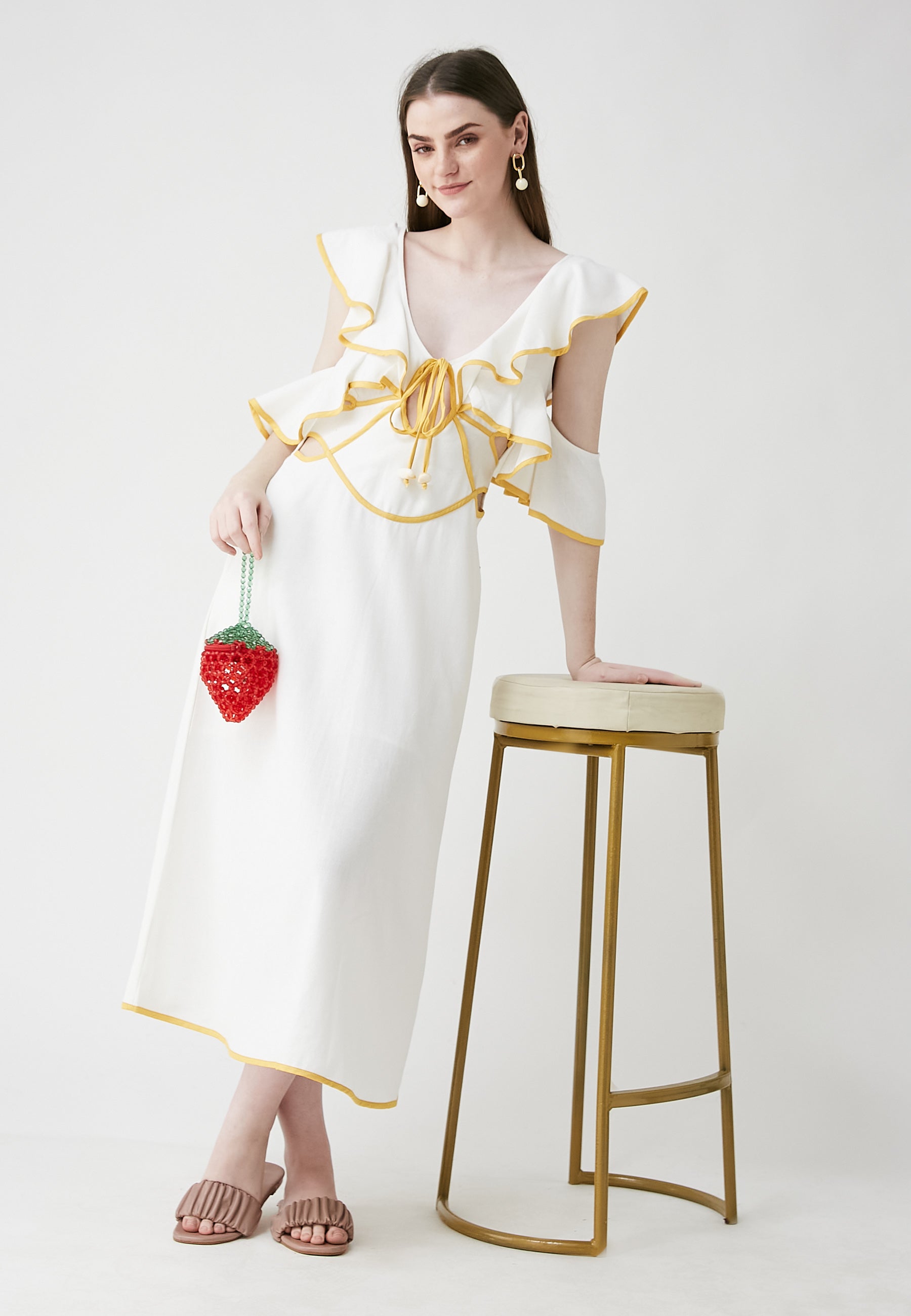 Vestido blanco Oasis