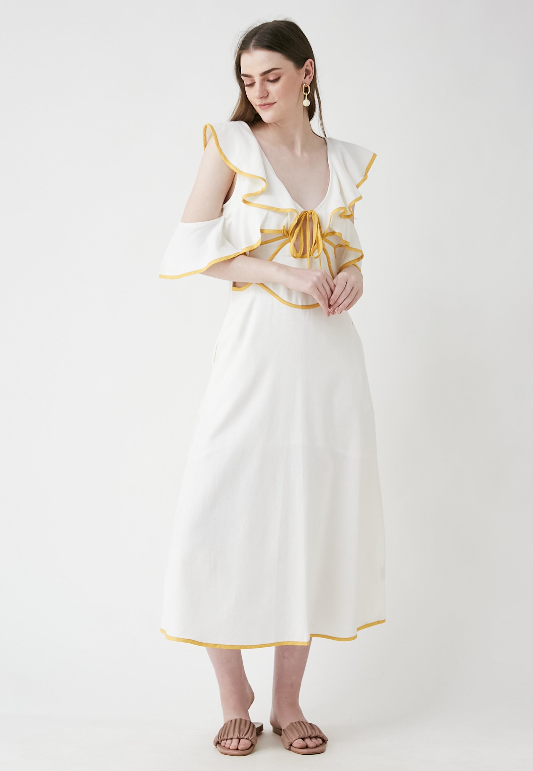 Vestido blanco Oasis