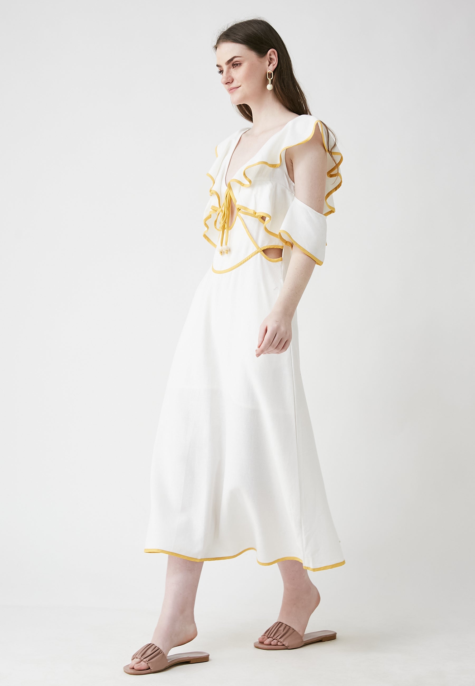 Vestido blanco Oasis