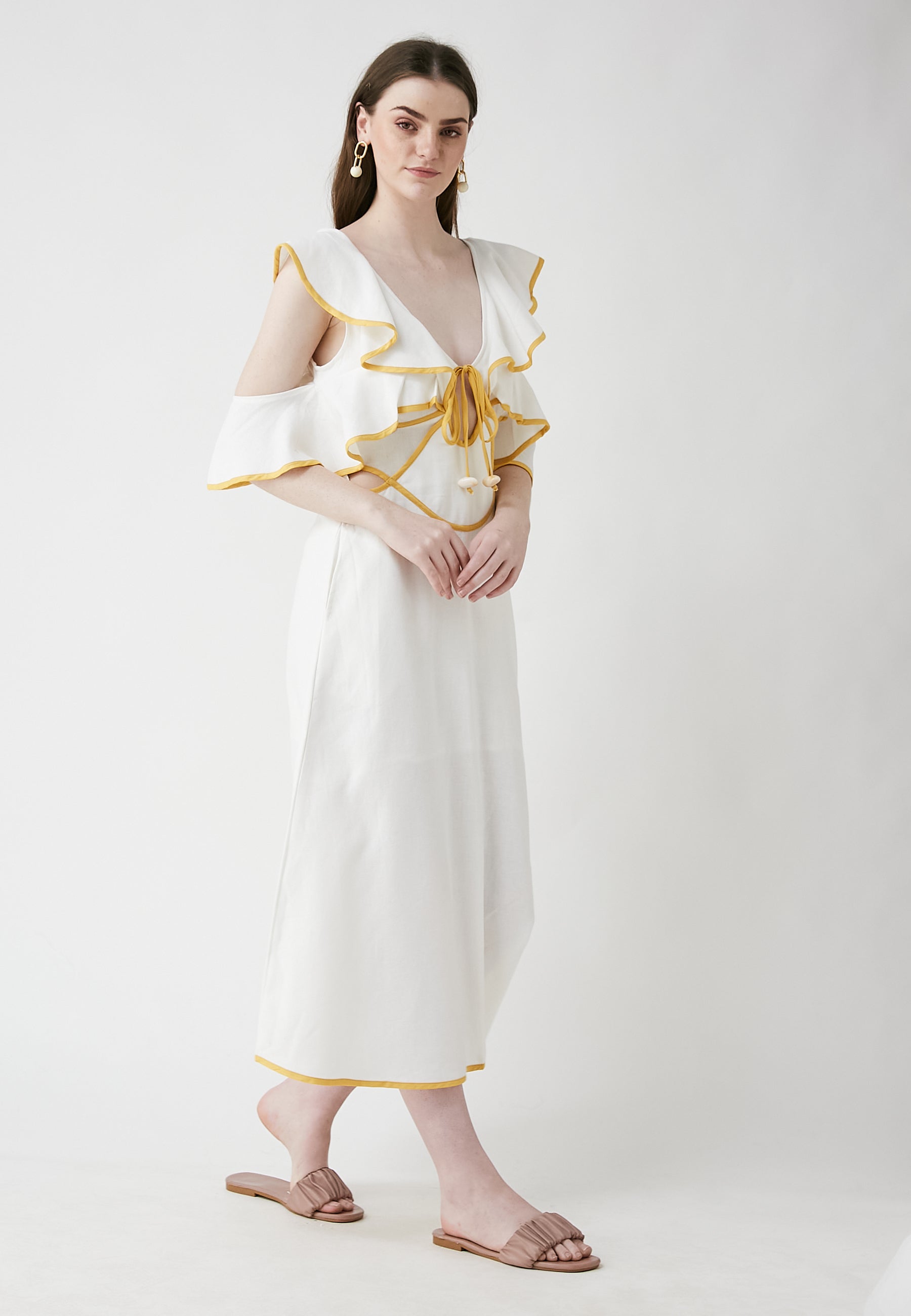 Vestido blanco Oasis