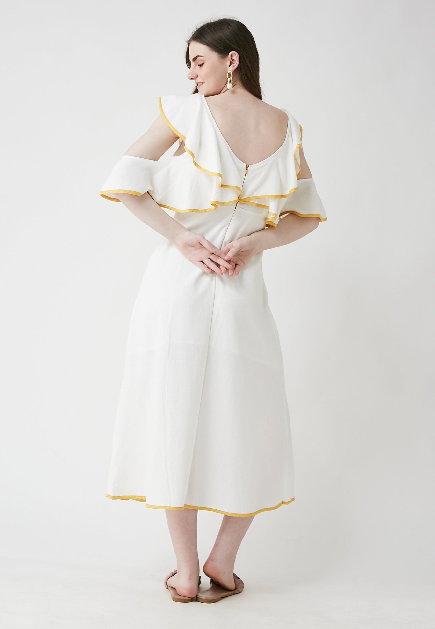 Vestido blanco Oasis