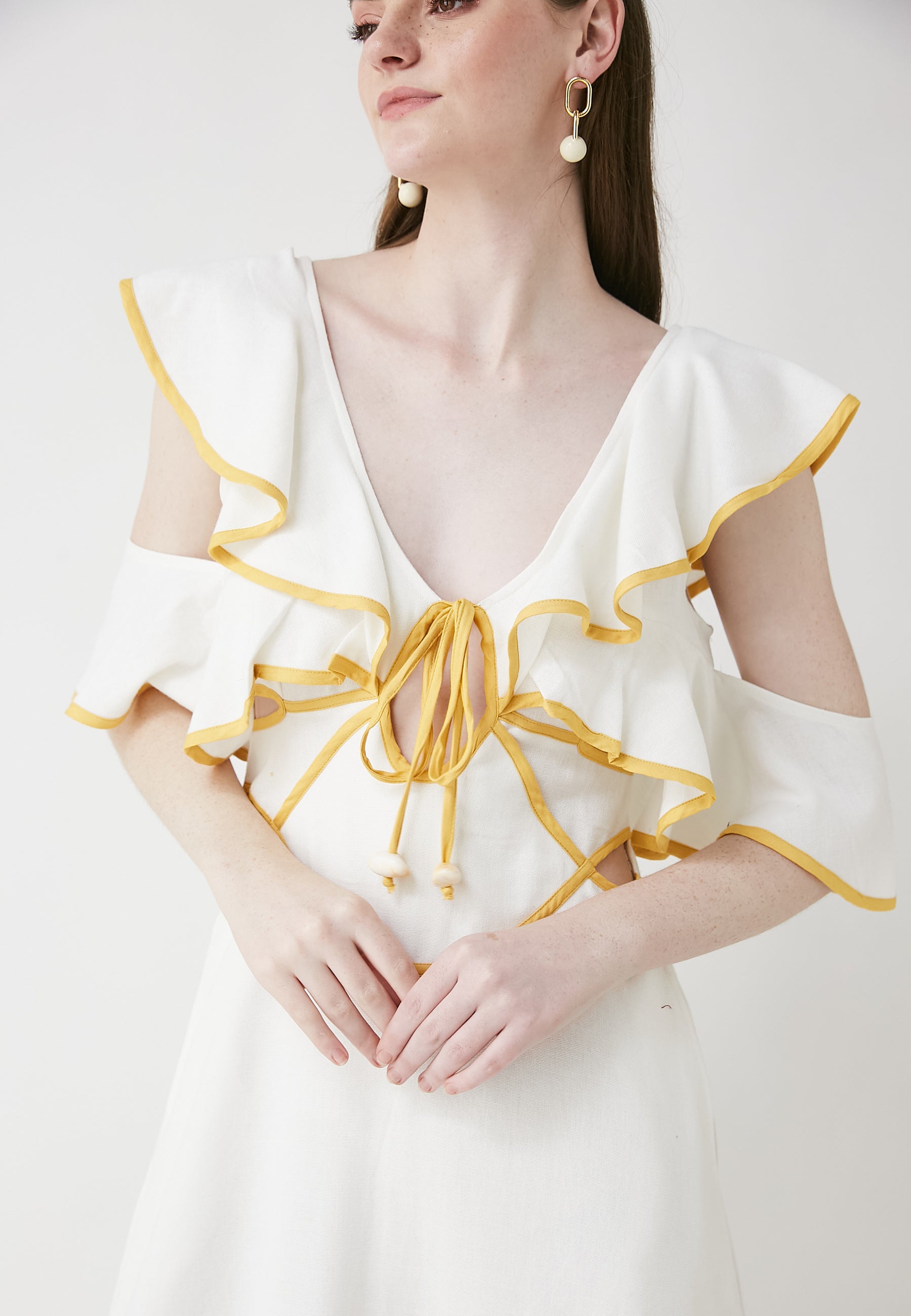 Vestido blanco Oasis