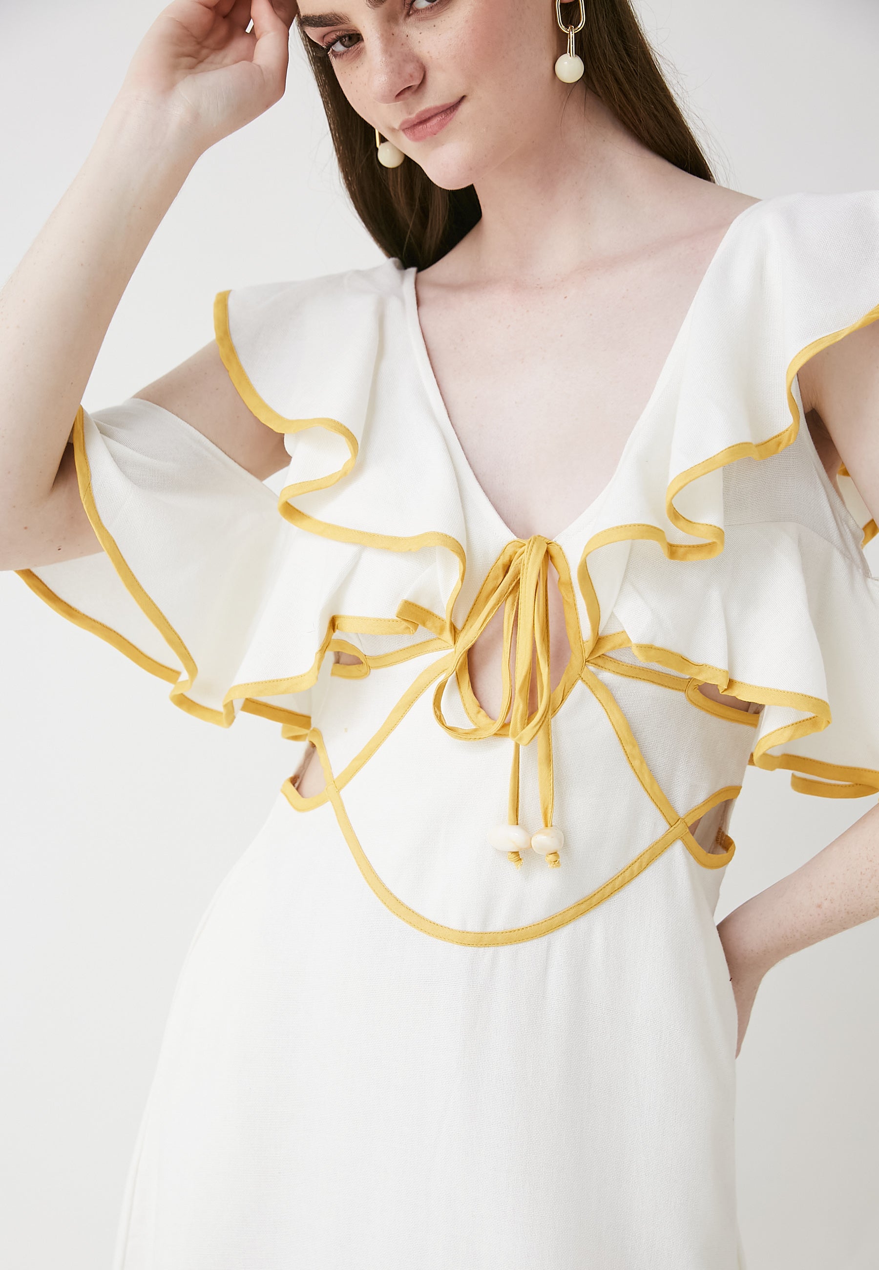 Vestido blanco Oasis