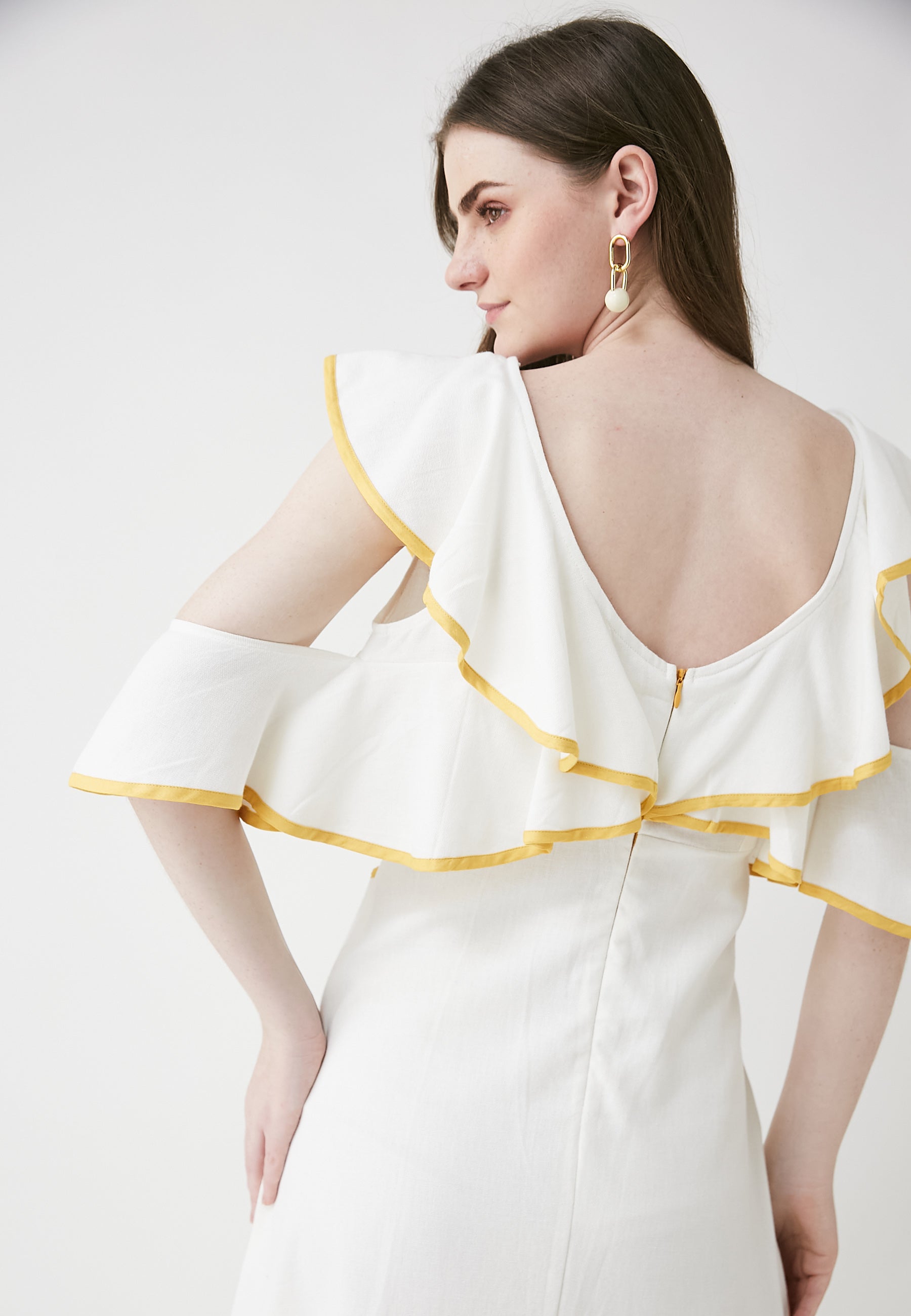 Vestido blanco Oasis