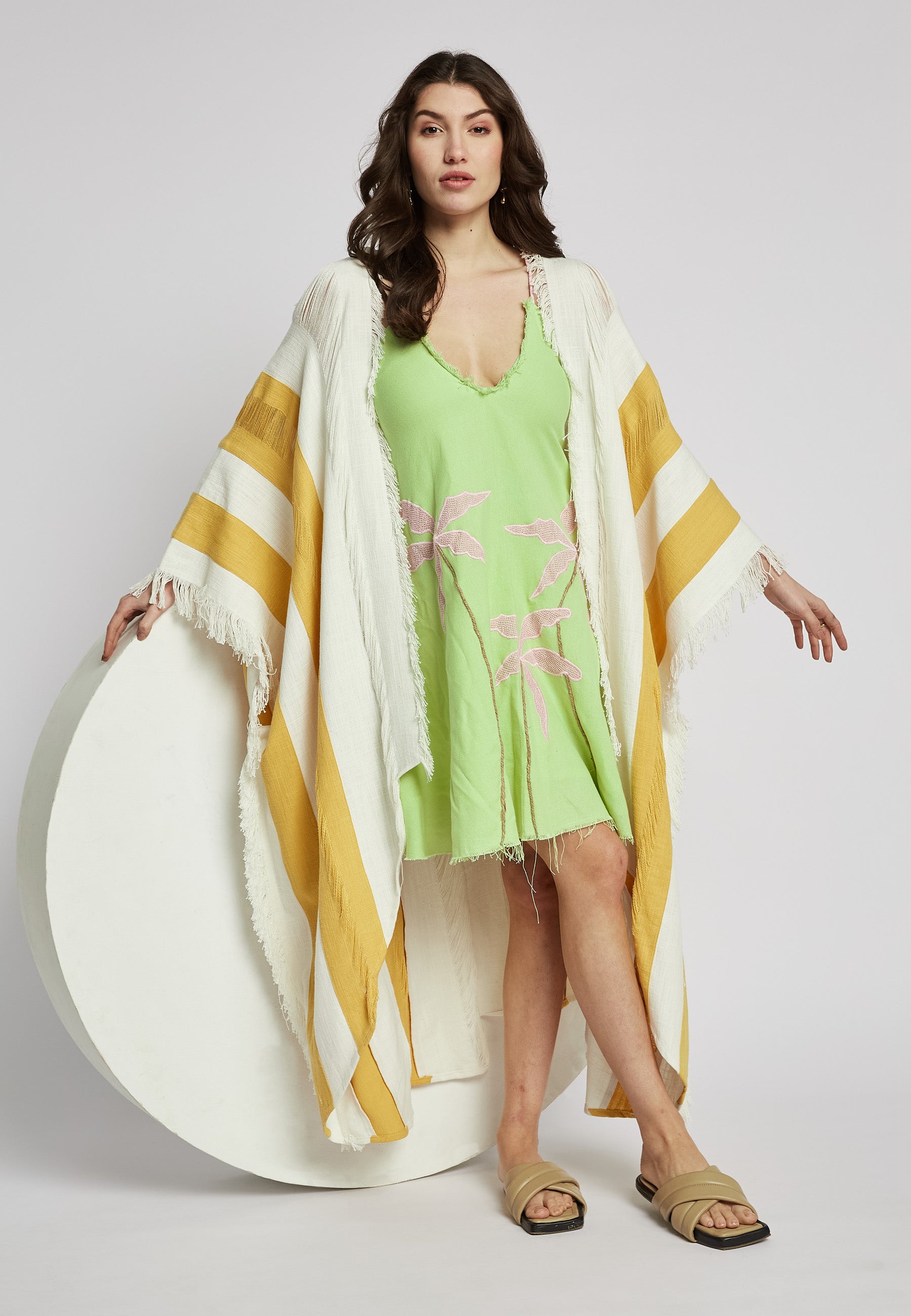 Sage Mango Kimono