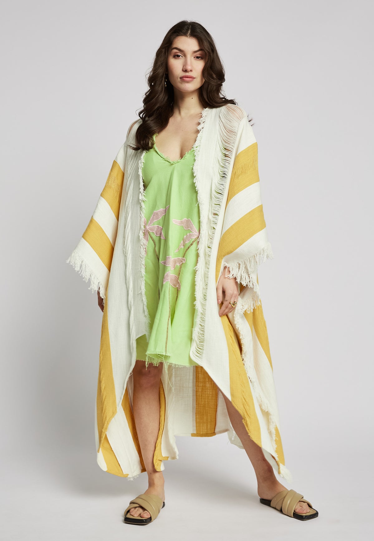 Sage Mango Kimono