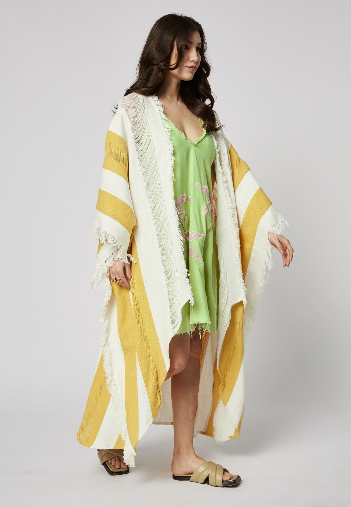 Sage Mango Kimono