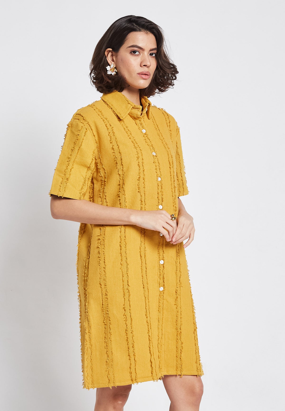 Glow Eden Mango Shirt Dress