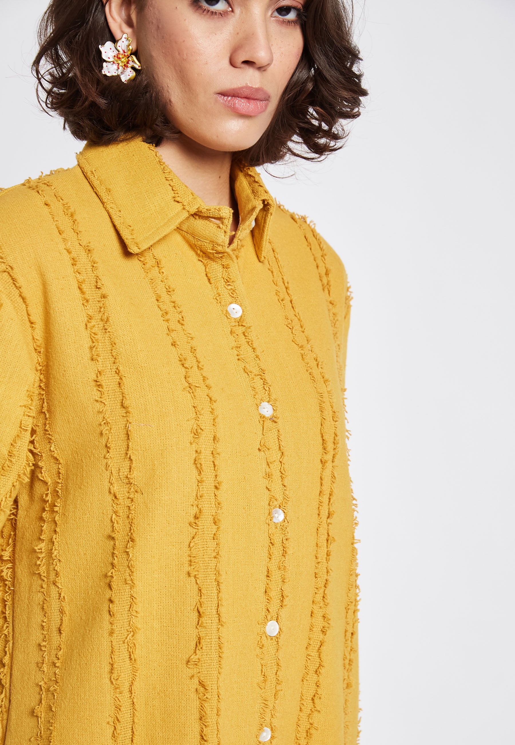 Vestido camisero Glow Eden Mango