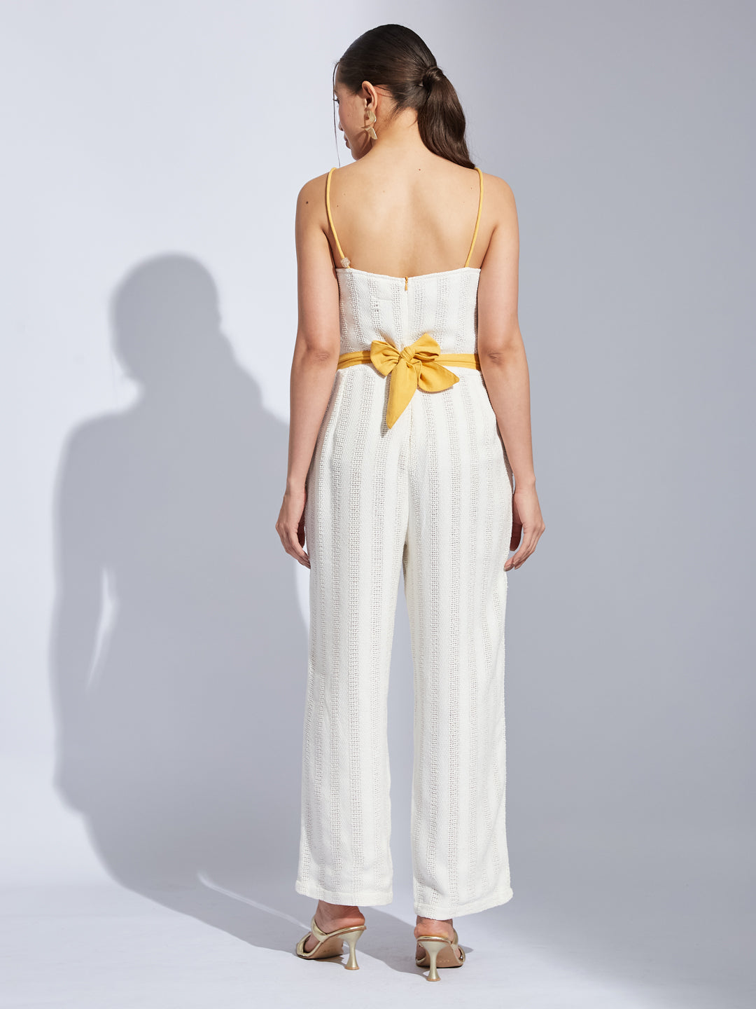 Soleil Eden White Jumpsuit