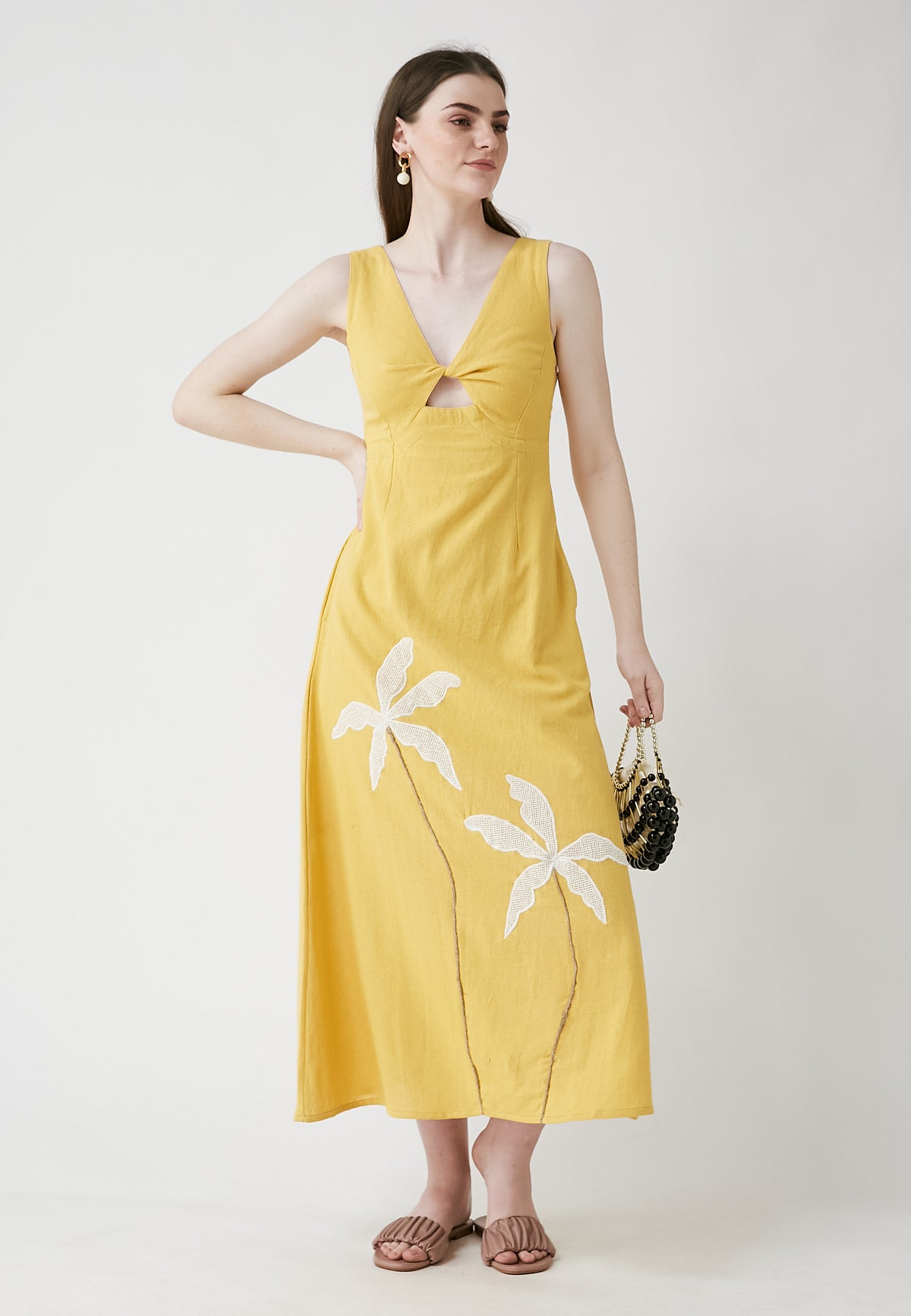 Covin Mango Long Dress