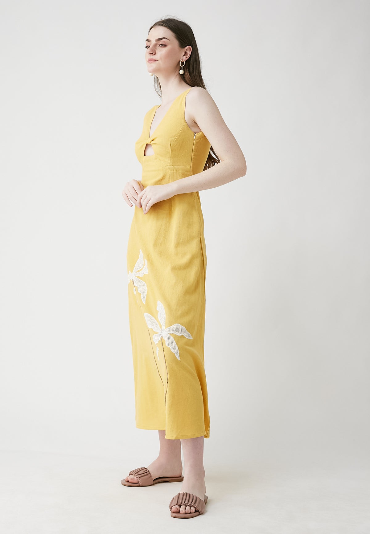 Covin Mango Long Dress