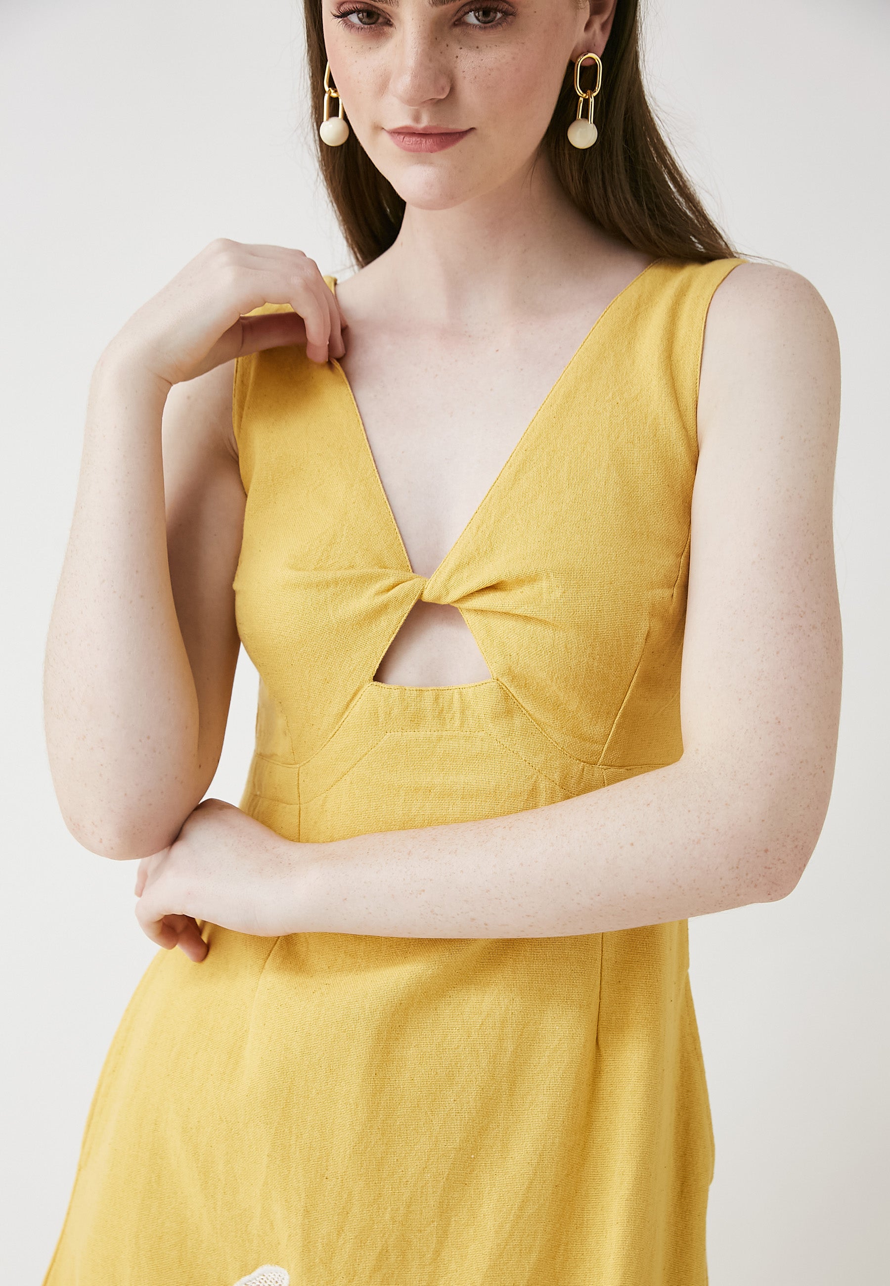 Vestido largo Covin Mango